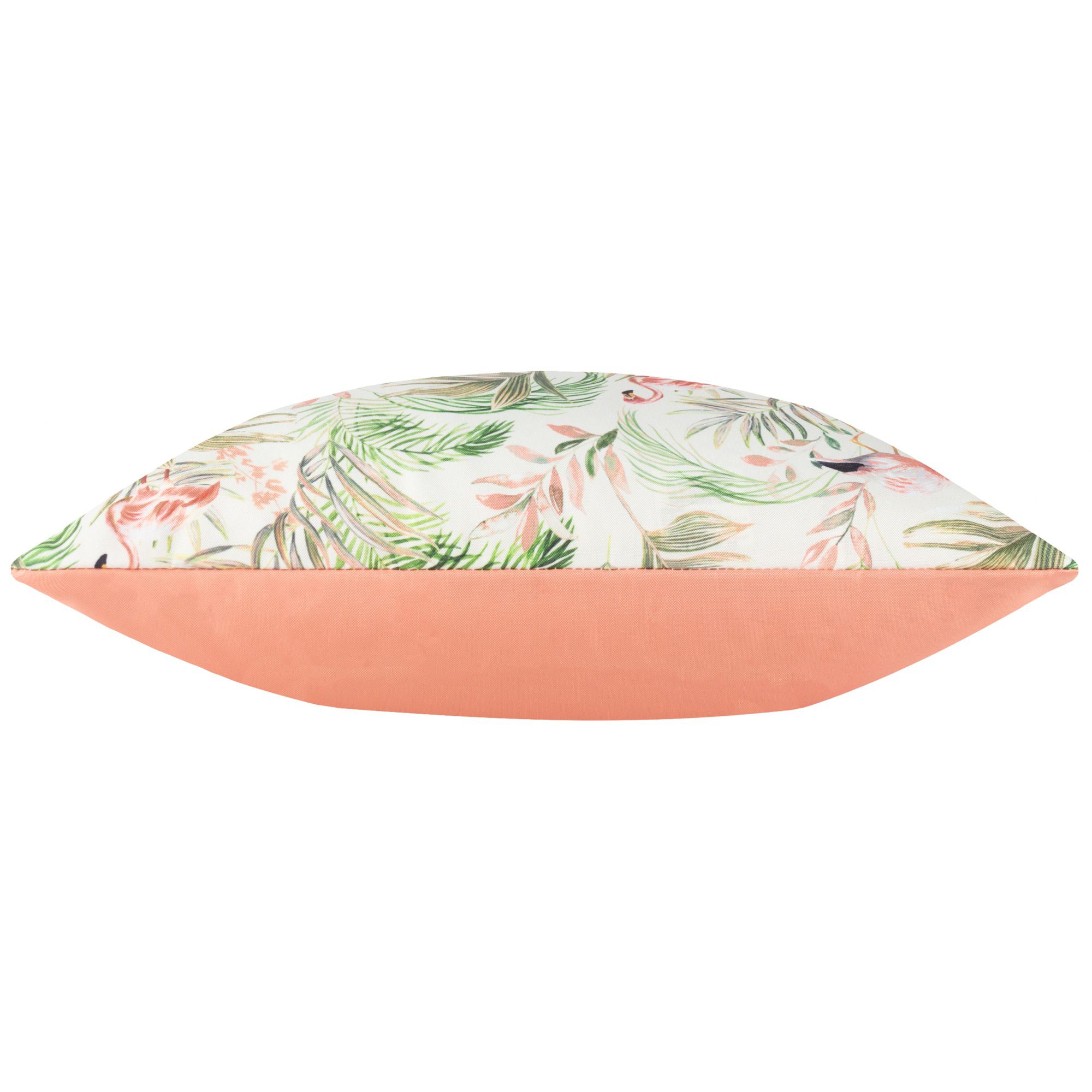 furn. Flamingo Lake Multicolour Outdoor Cushion, (L)43cm x (W)43cm