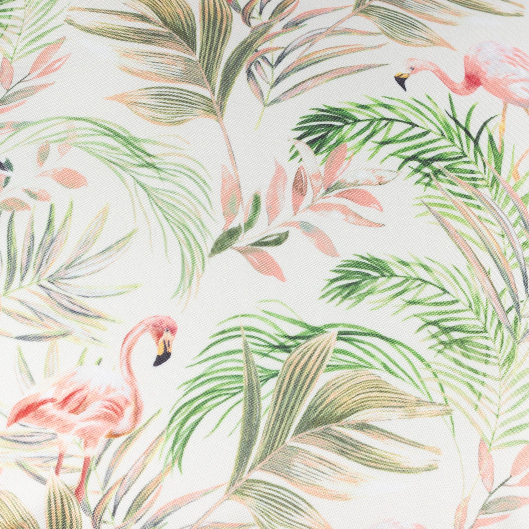 furn. Flamingo Lake Multicolour Outdoor Cushion, (L)43cm x (W)43cm