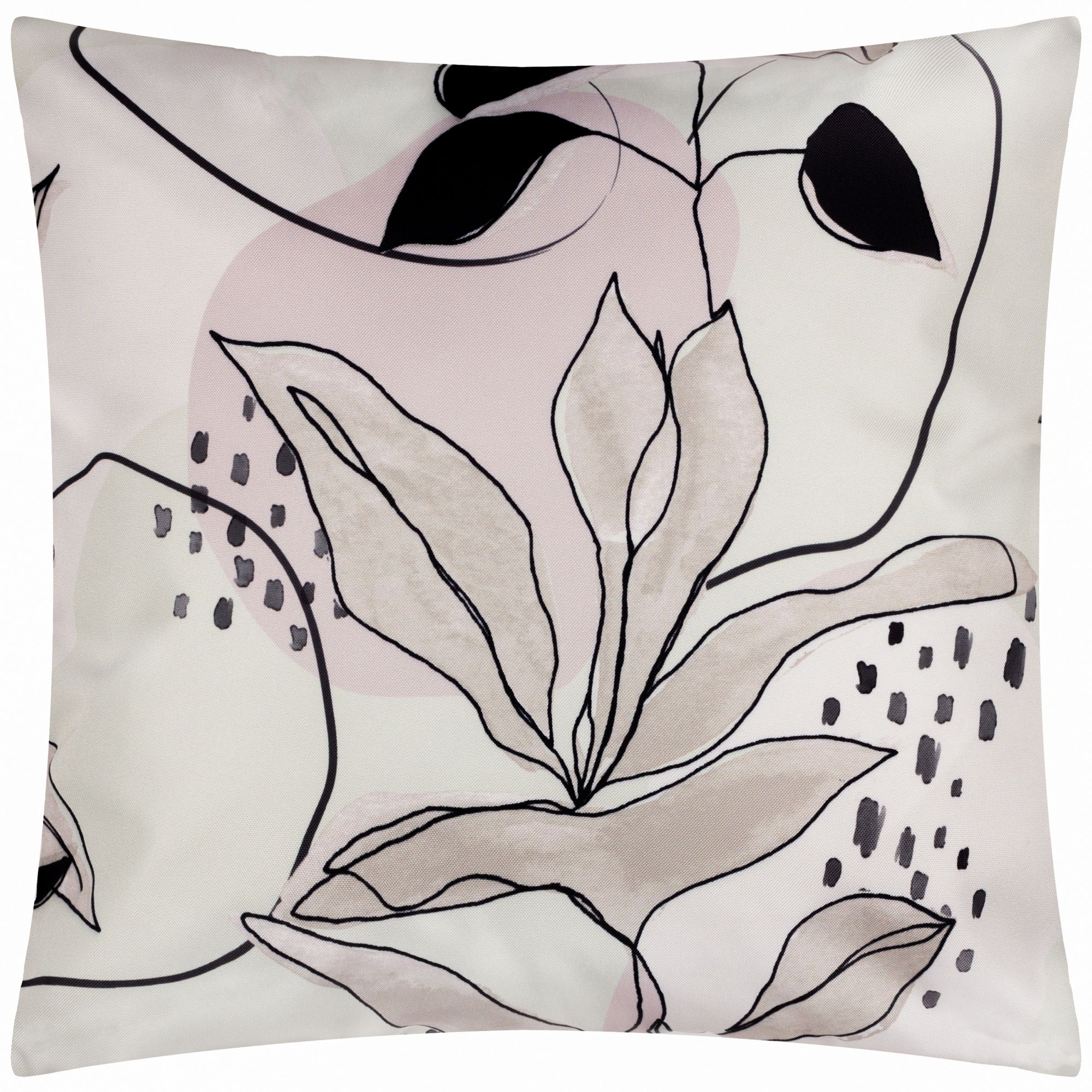 furn. Kalma Multicolour Floral Outdoor Cushion, (L)43cm x (W)43cm