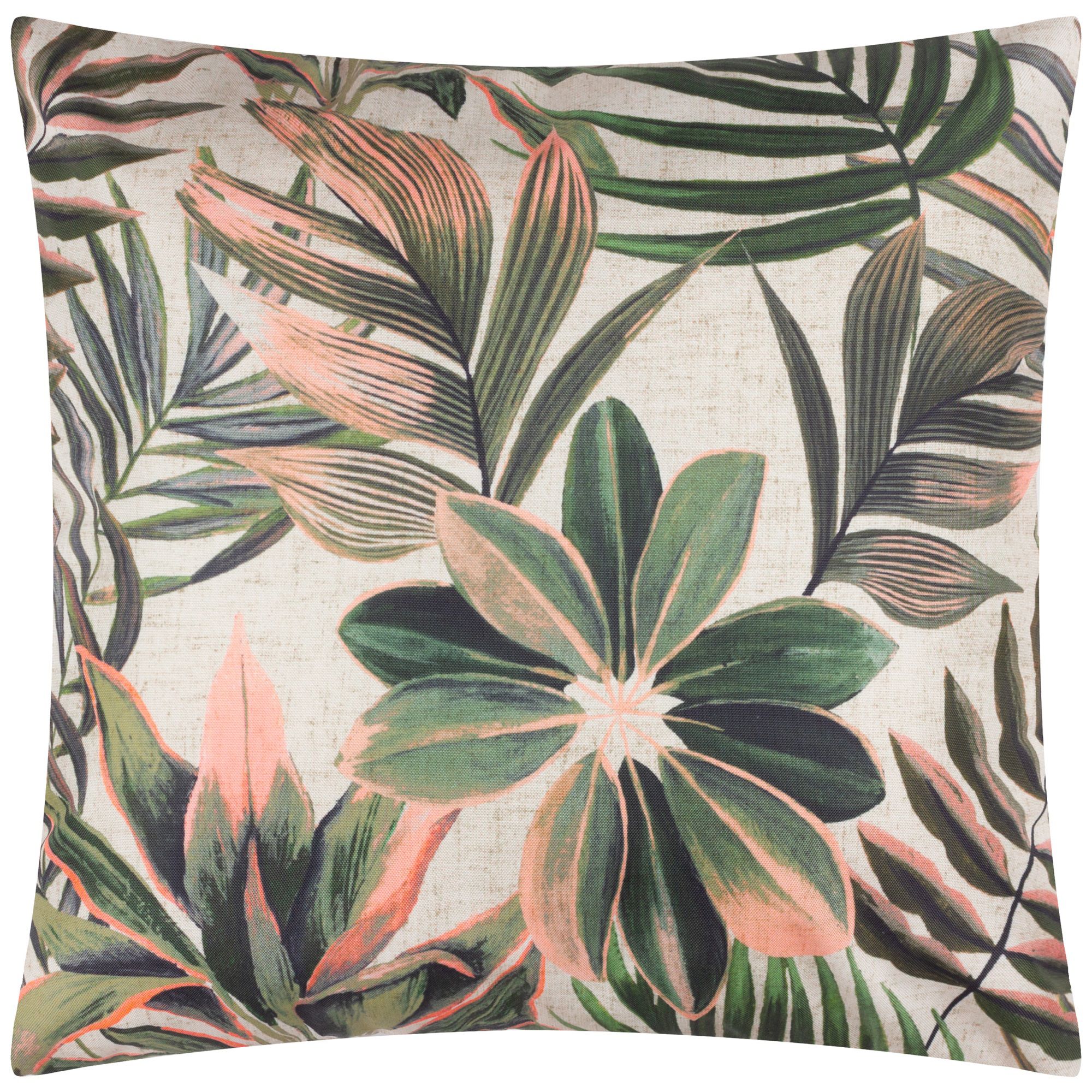 furn. Multicolour Tropical Outdoor Cushion, (L)43cm x (W)43cm