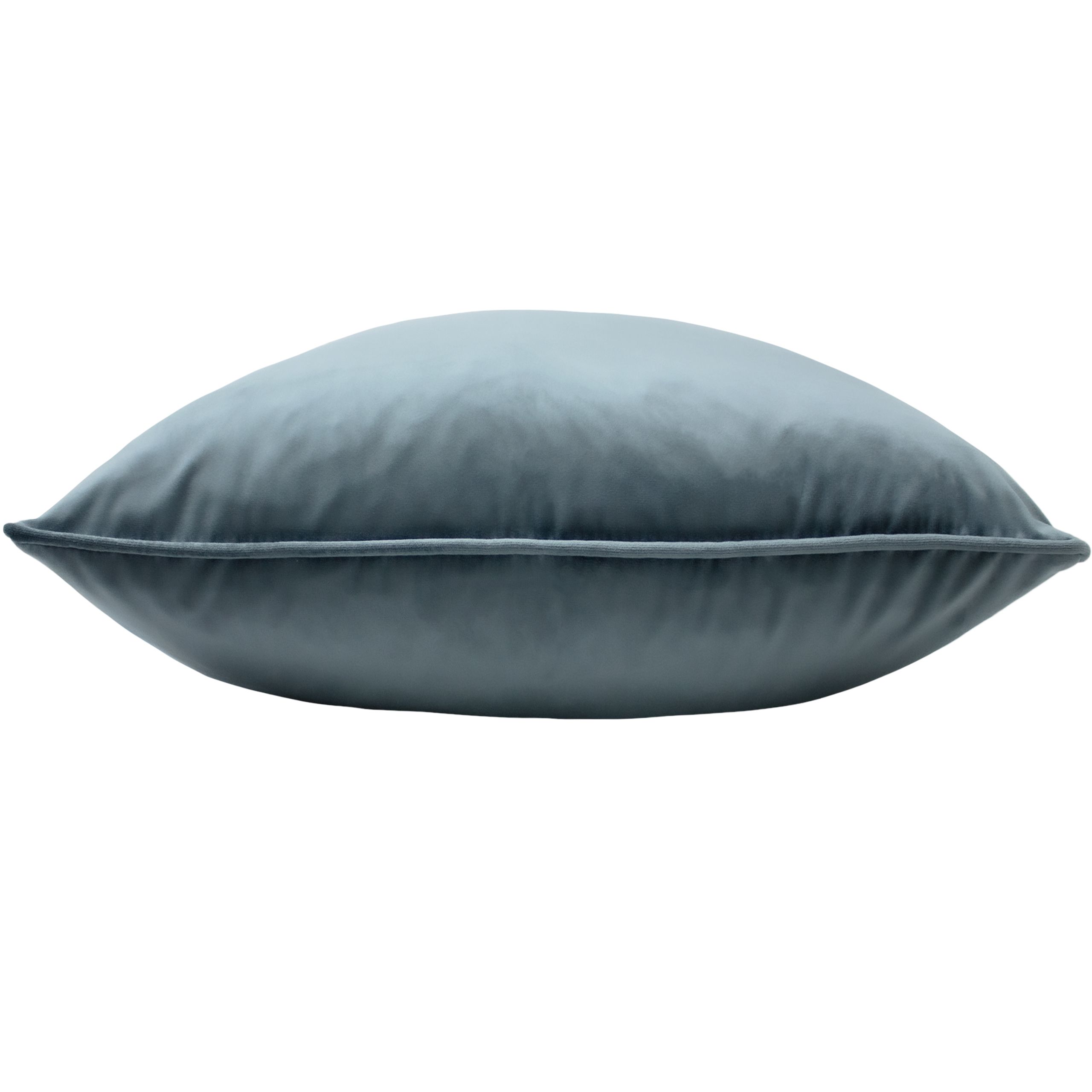 furn. Opulence Petrol Plain Indoor Cushion (L)43cm x (W)43cm