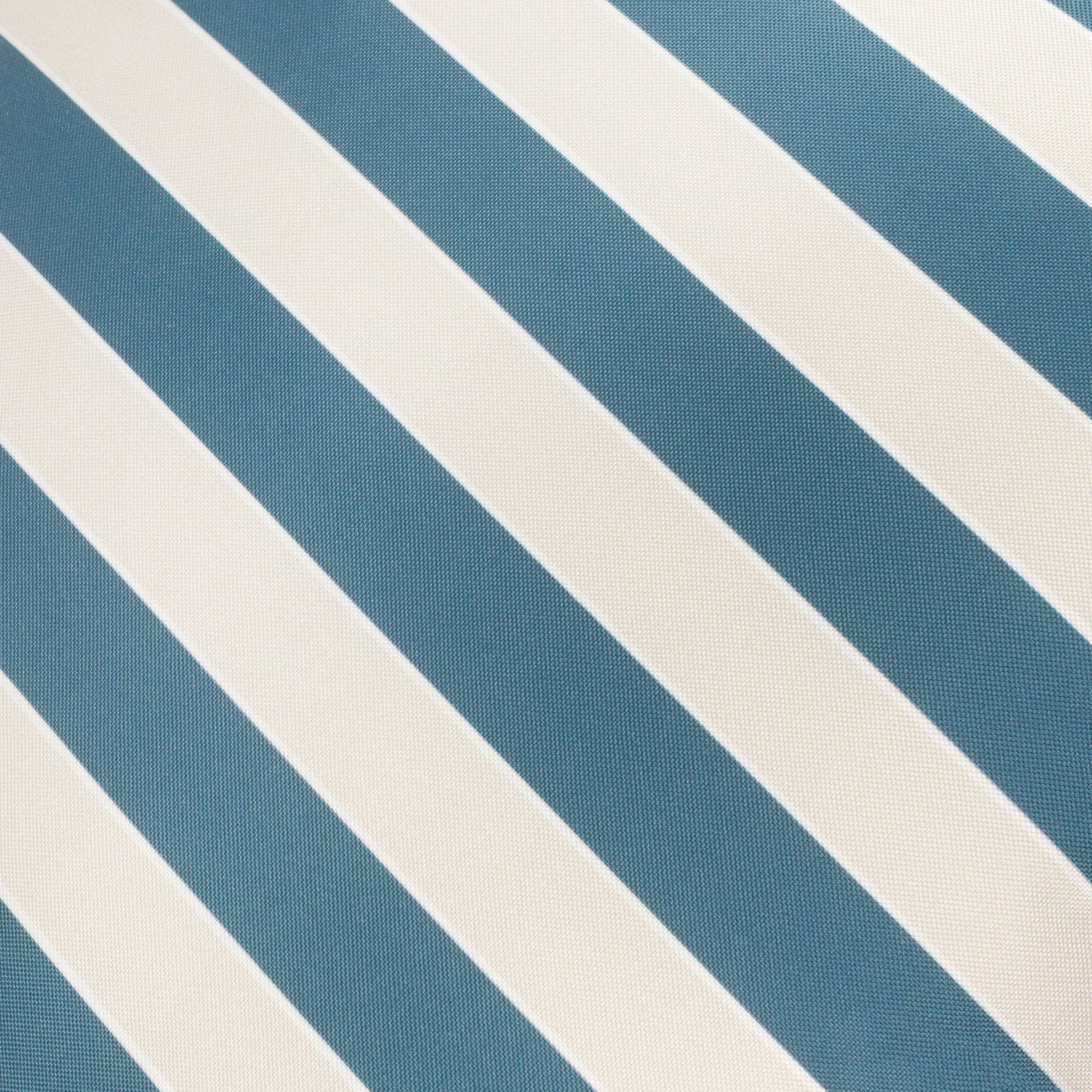 furn. Pier Stripe Blue Outdoor Cushion, (L)43cm x (W)43cm