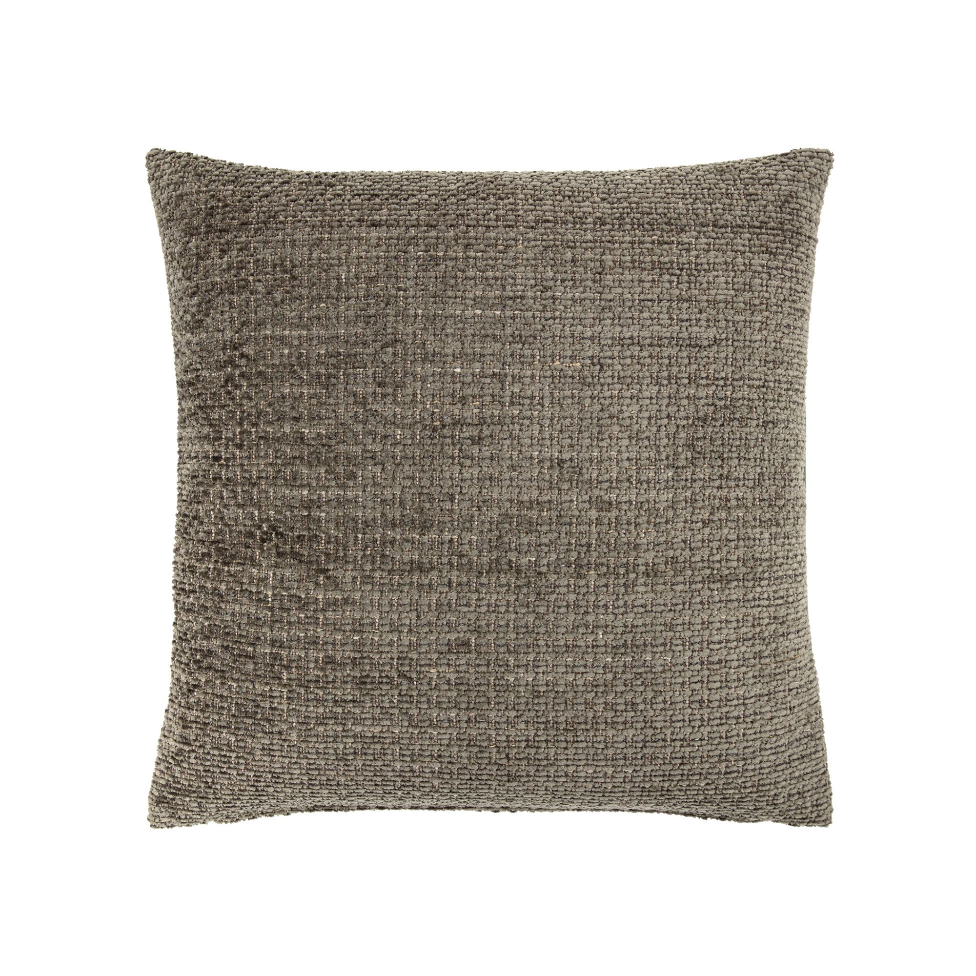 Gallery™ Chenille Olive Woven effect Indoor Cushion, (L)55cm x (W)55cm