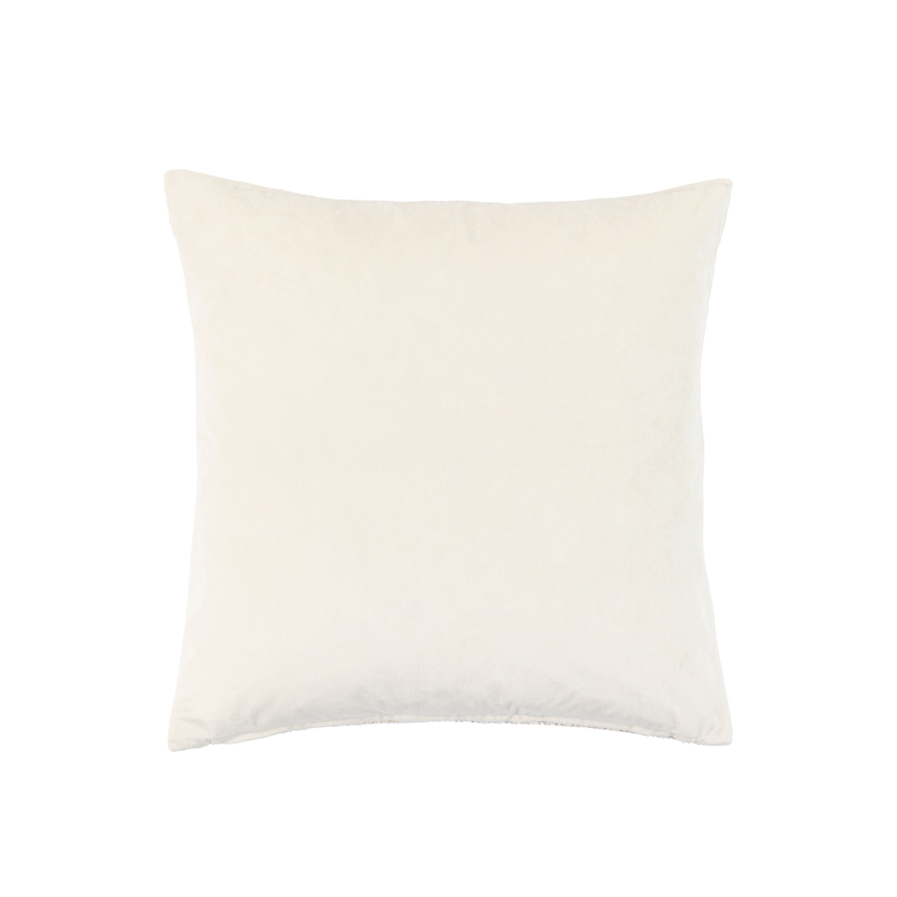 Gallery™ Cream Textured Chenille effect Indoor Cushion, (L)50cm x (W)50cm