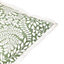 Gallery™ Natural & Olive Green Leaves Indoor Cushion (L)45cm x (W)45cm