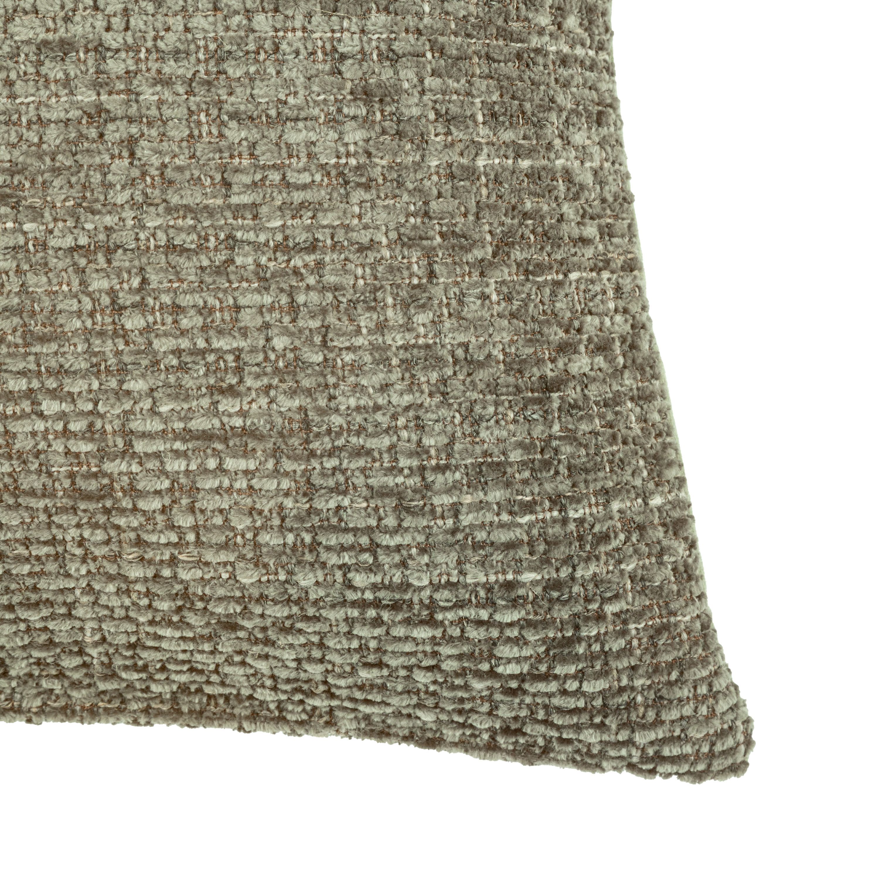 Gallery™ Olive Textured Chenille effect Indoor Cushion, (L)50cm x (W)50cm