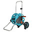 Gardena Aquaroll Teal Freestanding Empty hose cart With wheels