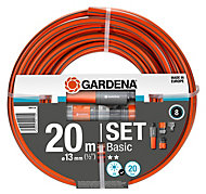 Gardena Freestanding Manual Hose reel set (L)20m