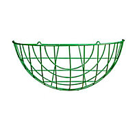 Gardman Green Round Wire Hanging basket, 40.64cm