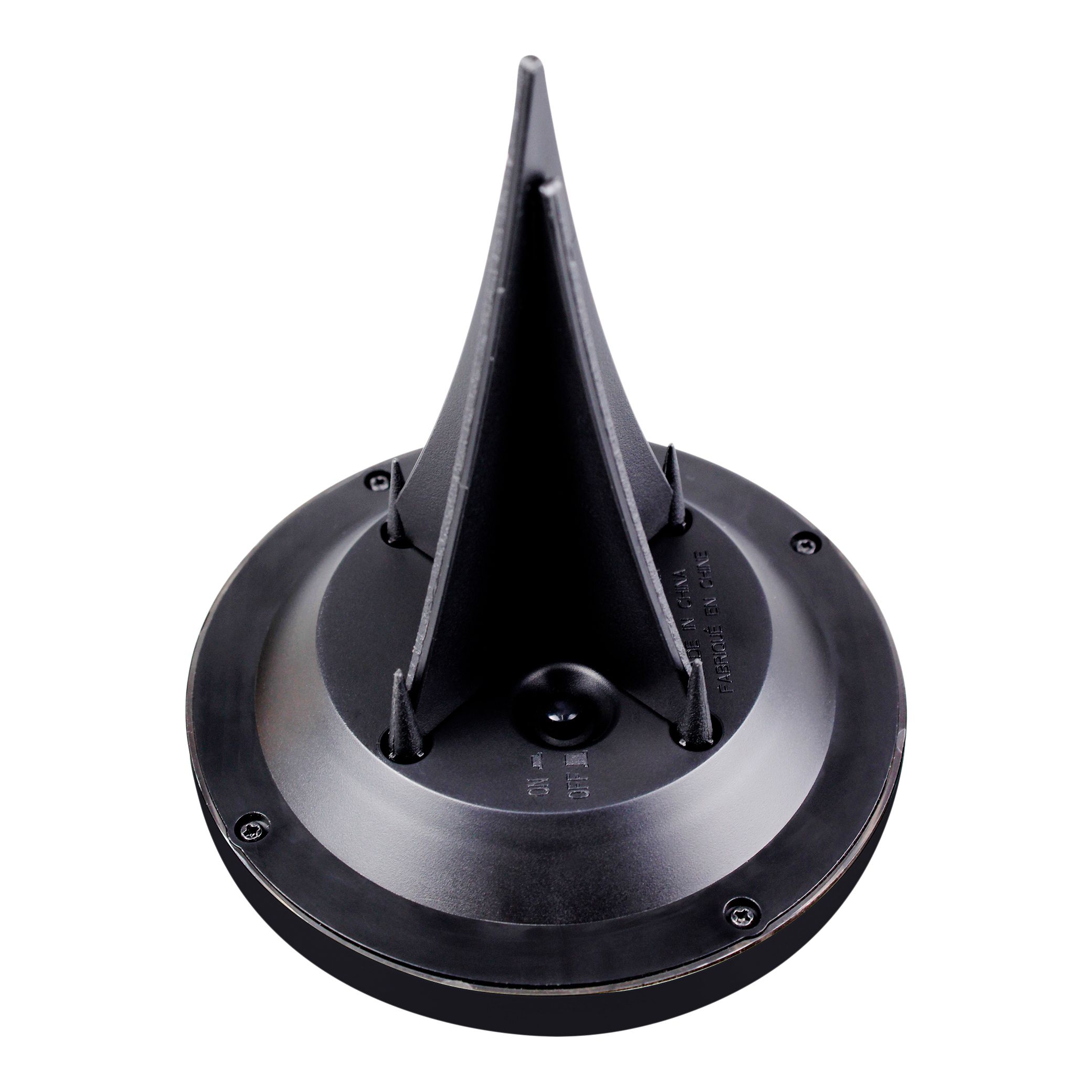 Gavea Black Solar-powered Integrated LED Outdoor Ground light