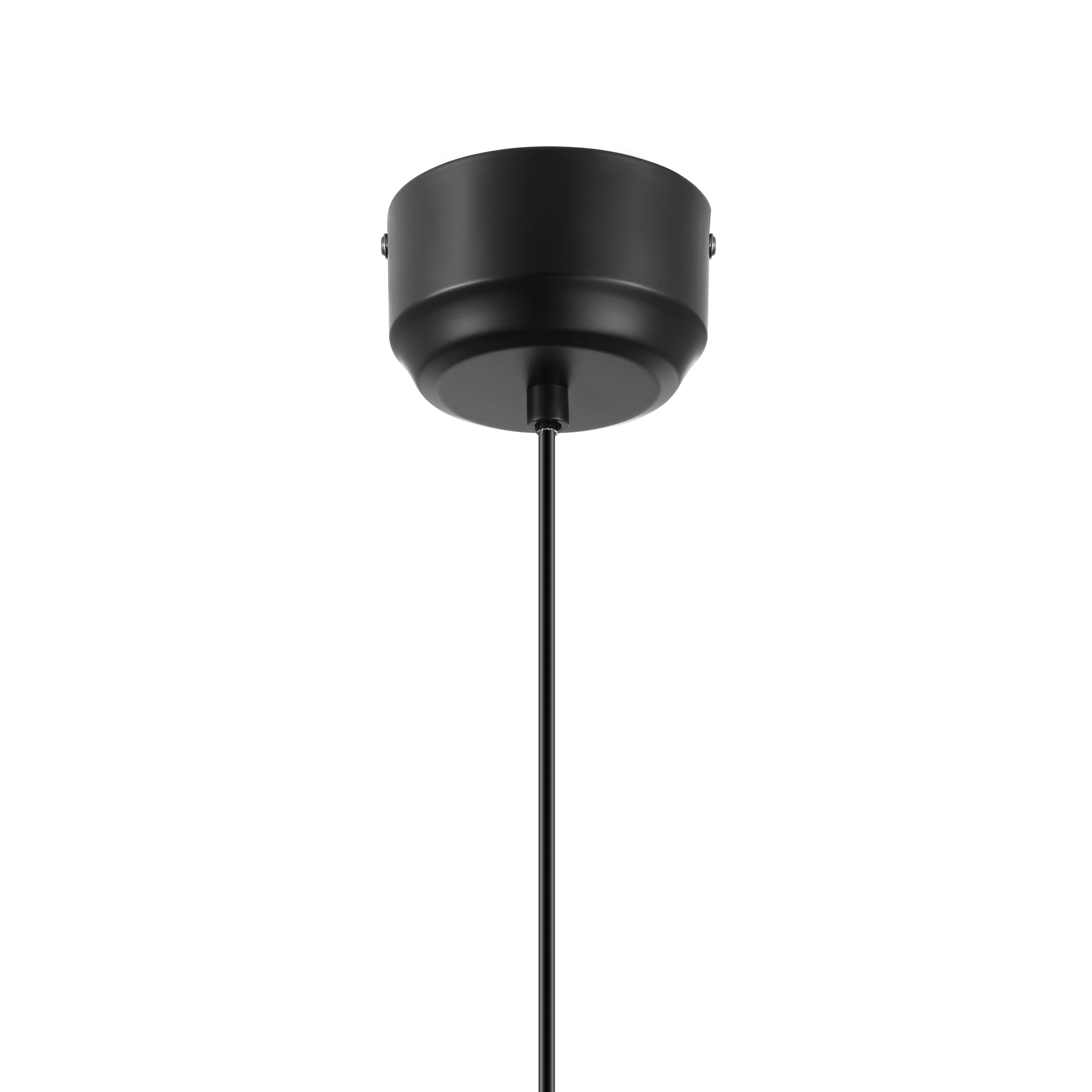 Genly Black Pendant ceiling light, (Dia)390mm