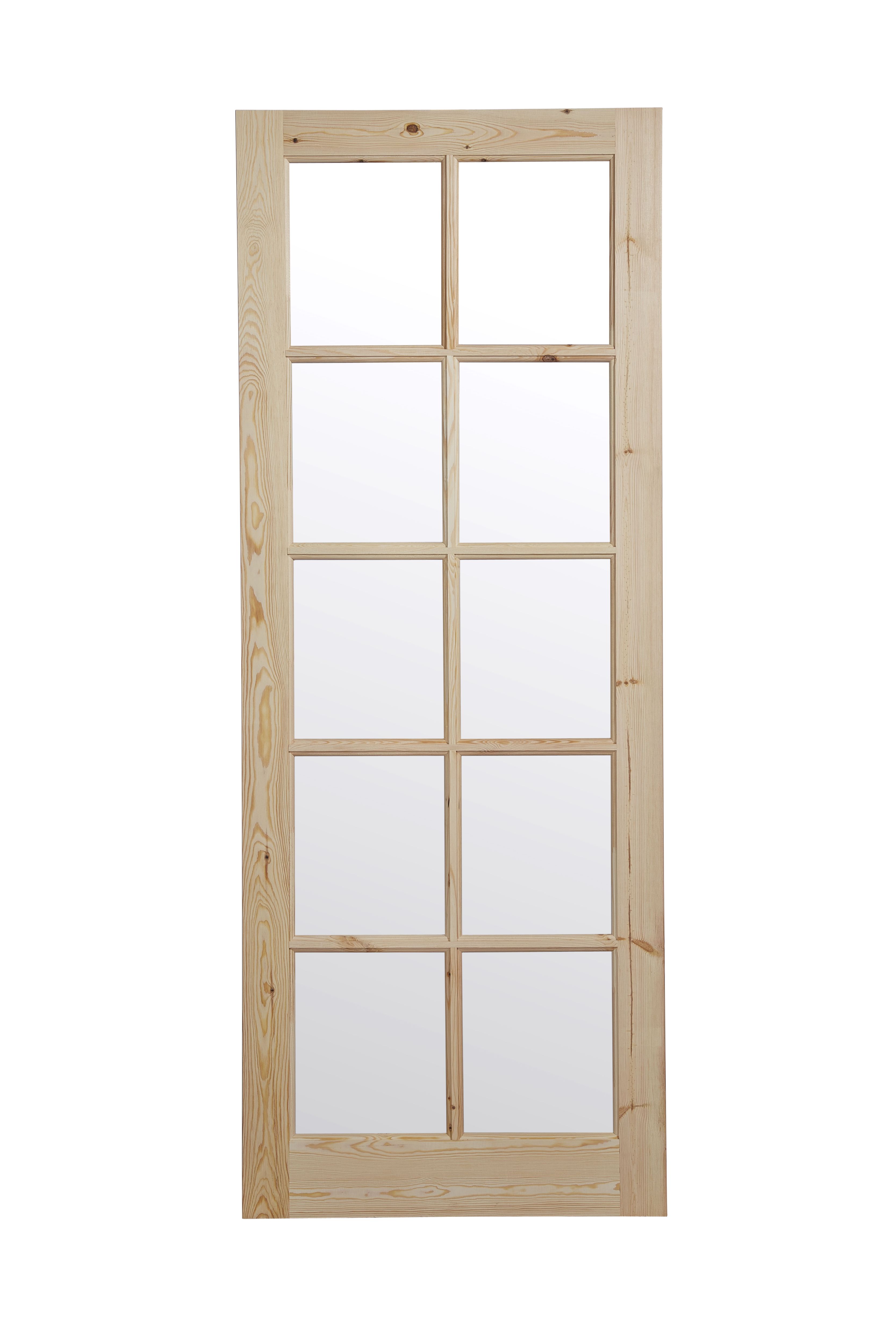 Geom 10 Lite Glazed Internal Door, (H)1981mm (W)762mm (T)35mm