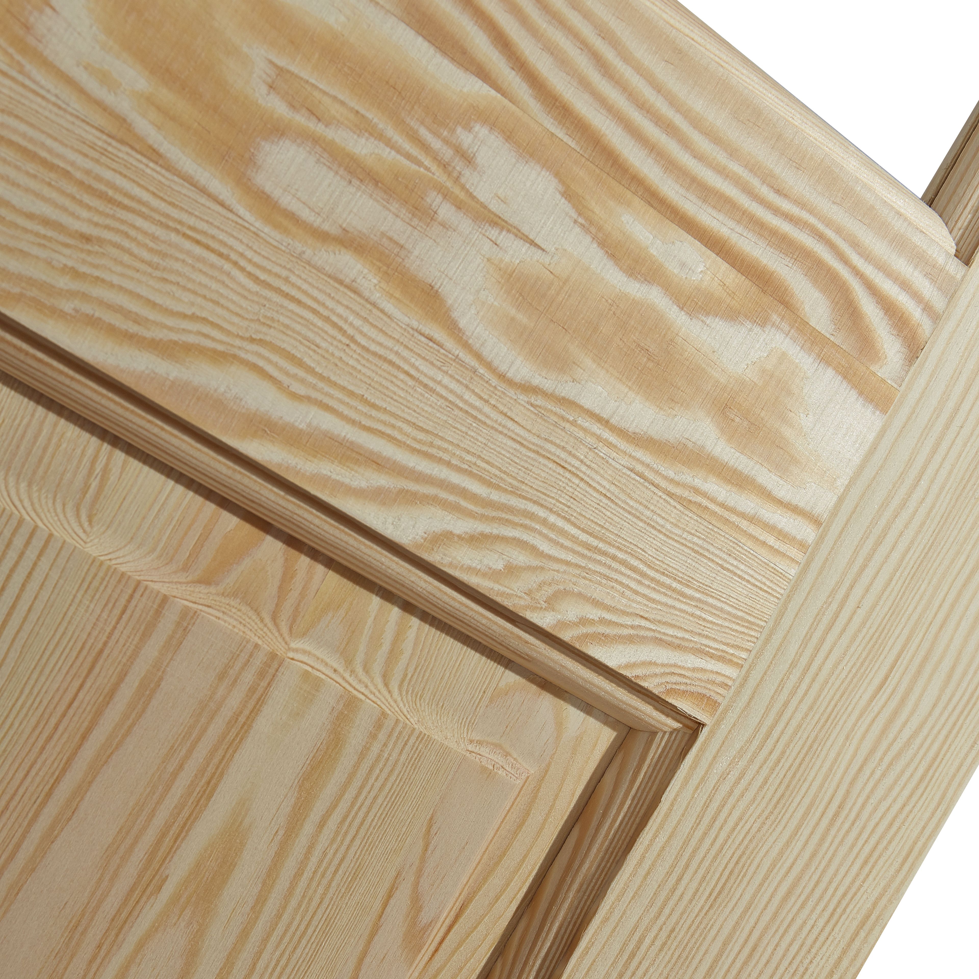 Geom 4 panel Glazed Internal Door, (H)1981mm (W)762mm (T)35mm