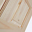 Geom 6 panel Unglazed Internal Door, (H)2040mm (W)726mm (T)40mm