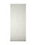 Geom 6 panel Unglazed White External Front door, (H)1981mm (W)838mm