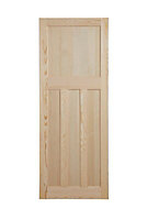 Geom Patterned Unglazed Internal Door, (H)1981mm (W)686mm (T)35mm