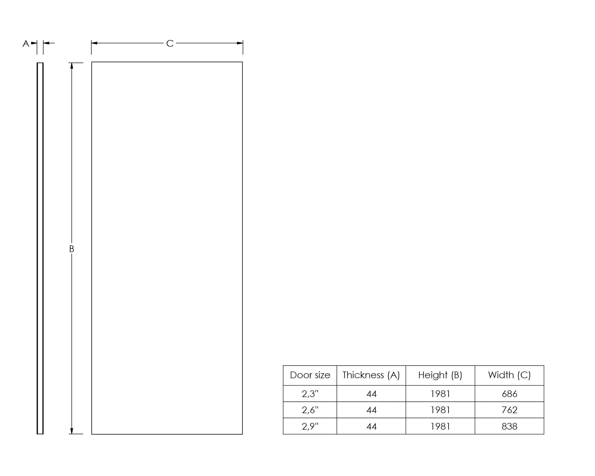 Geom Unglazed Flush Oak veneer Internal Fire door, (H)1981mm (W)686mm (T)44mm