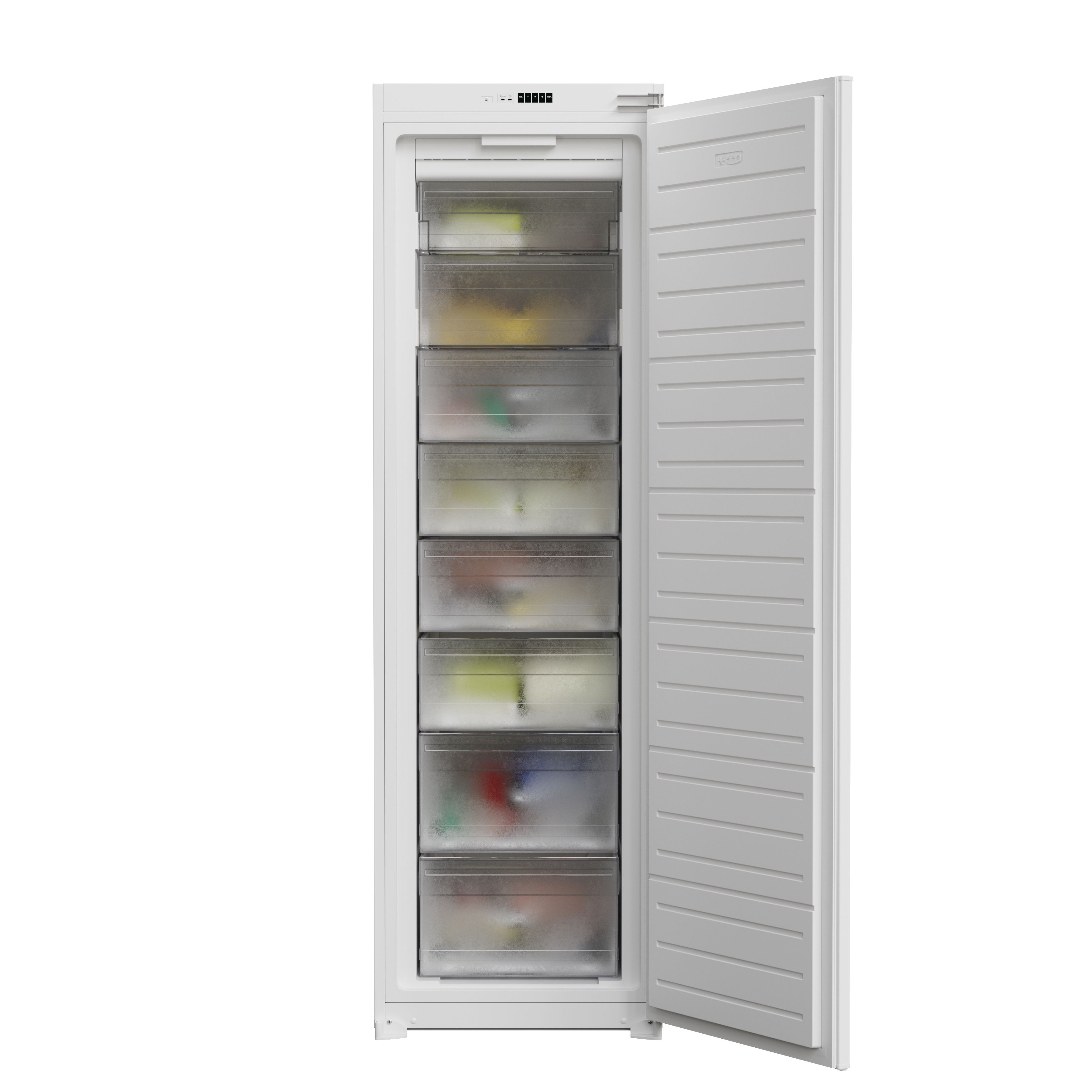 GHBITFZUKa Integrated Automatic defrost Freezer - White