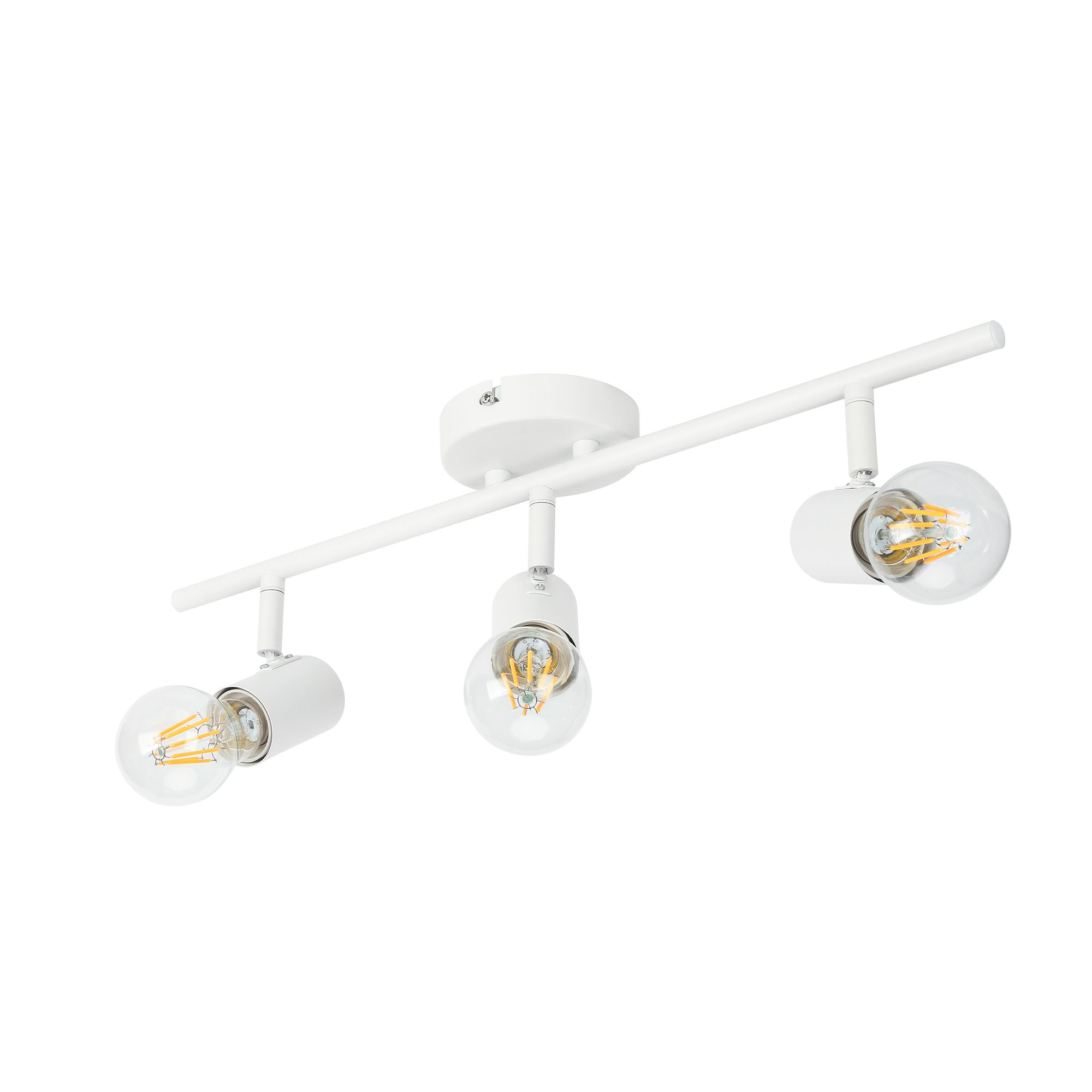 Ghlin Modern Matt White 3 Light Spotlight