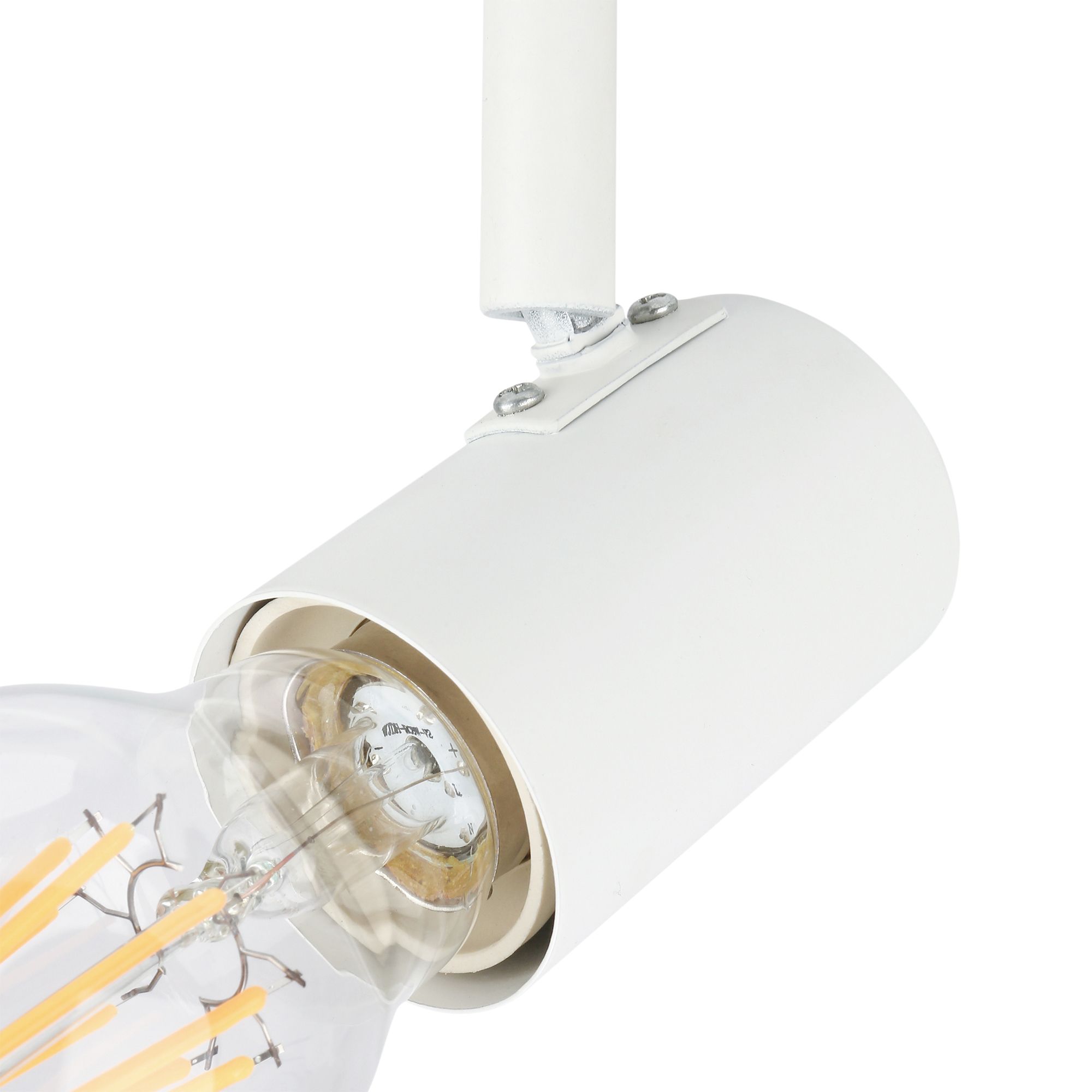 Ghlin Modern Matt White 3 Light Spotlight