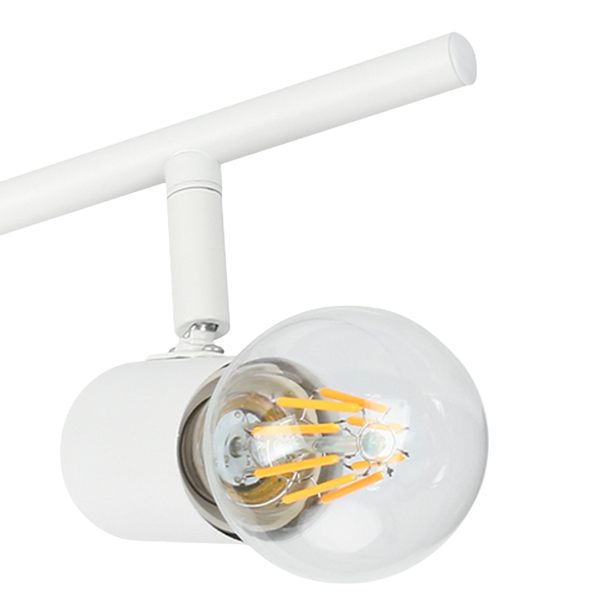 Ghlin Modern Matt White 3 Light Spotlight