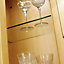 Glass Cupboard shelf (L) 55.8cm x (D)28cm