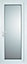 Glazed White Right-hand External Back Door set, (H)2055mm (W)920mm