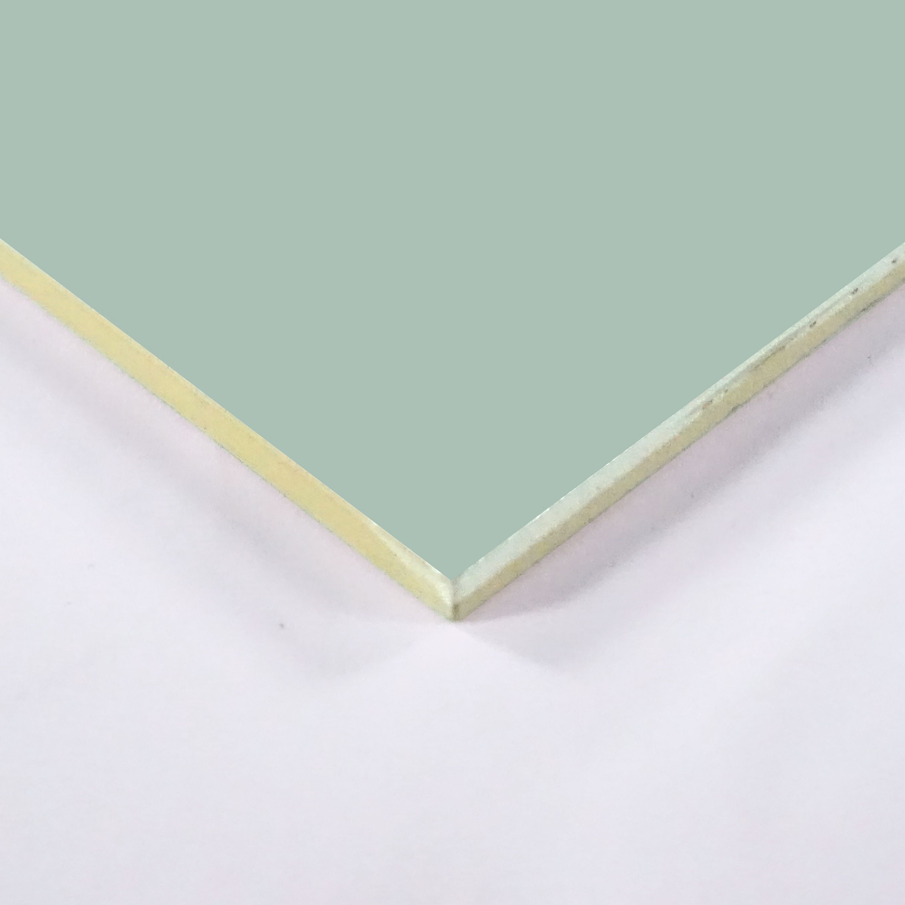 Glina Green Gloss Ceramic Wall Tile, Pack of 34, (L)297mm (W)97mm