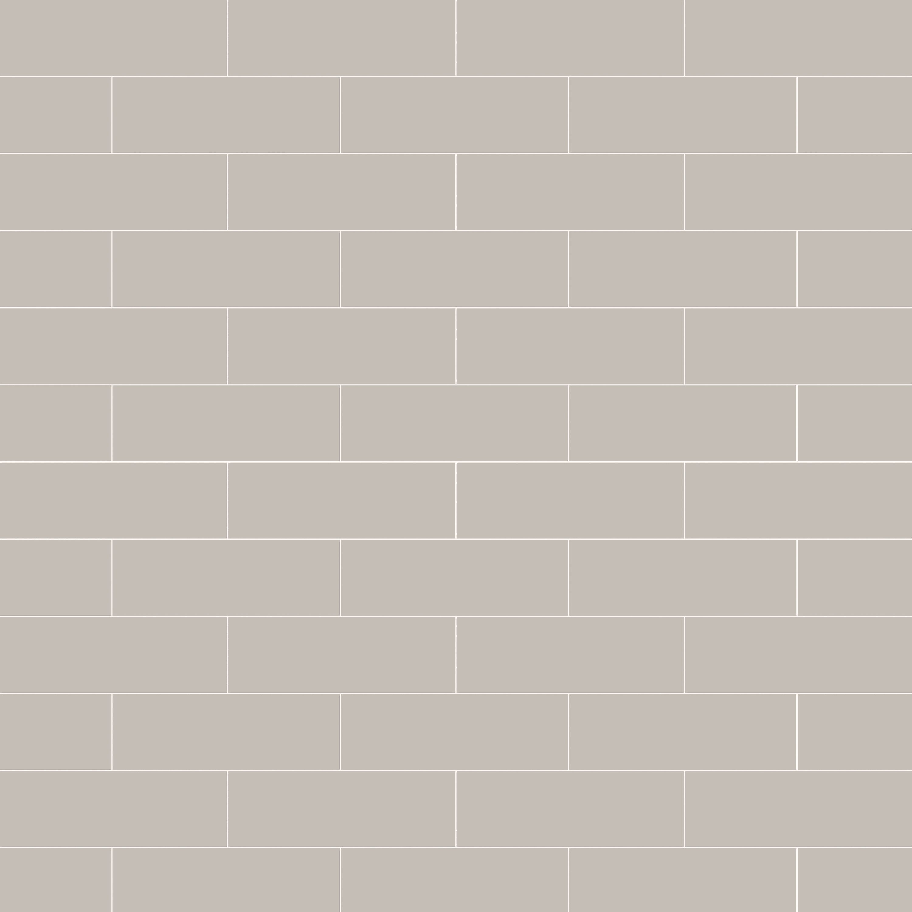 Glina Grey Gloss Ceramic Wall Tile, Pack of 34, (L)297mm (W)97mm