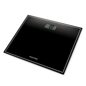 Gloss Black Compact Electronic Digital bathroom scales
