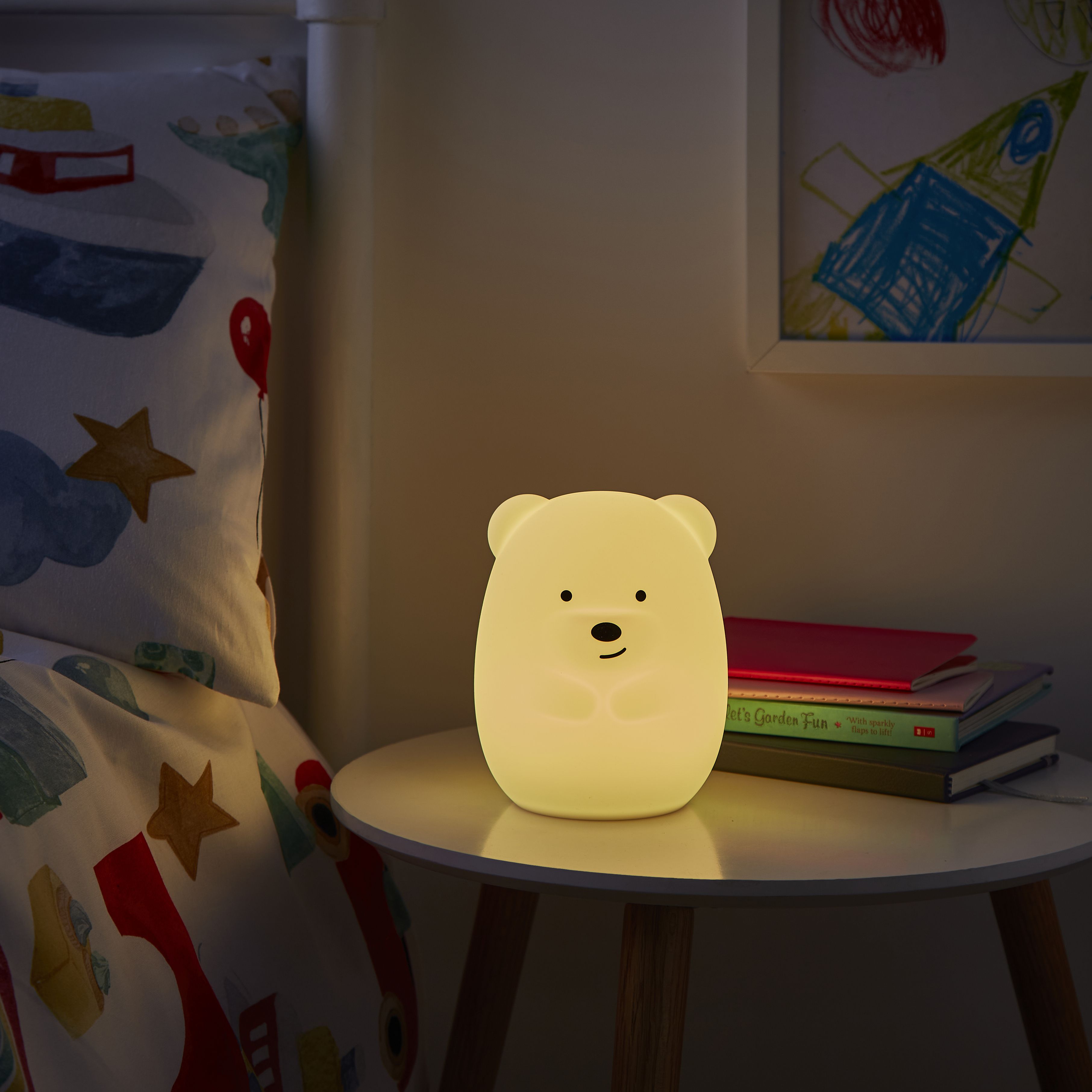 Led bear on sale night light