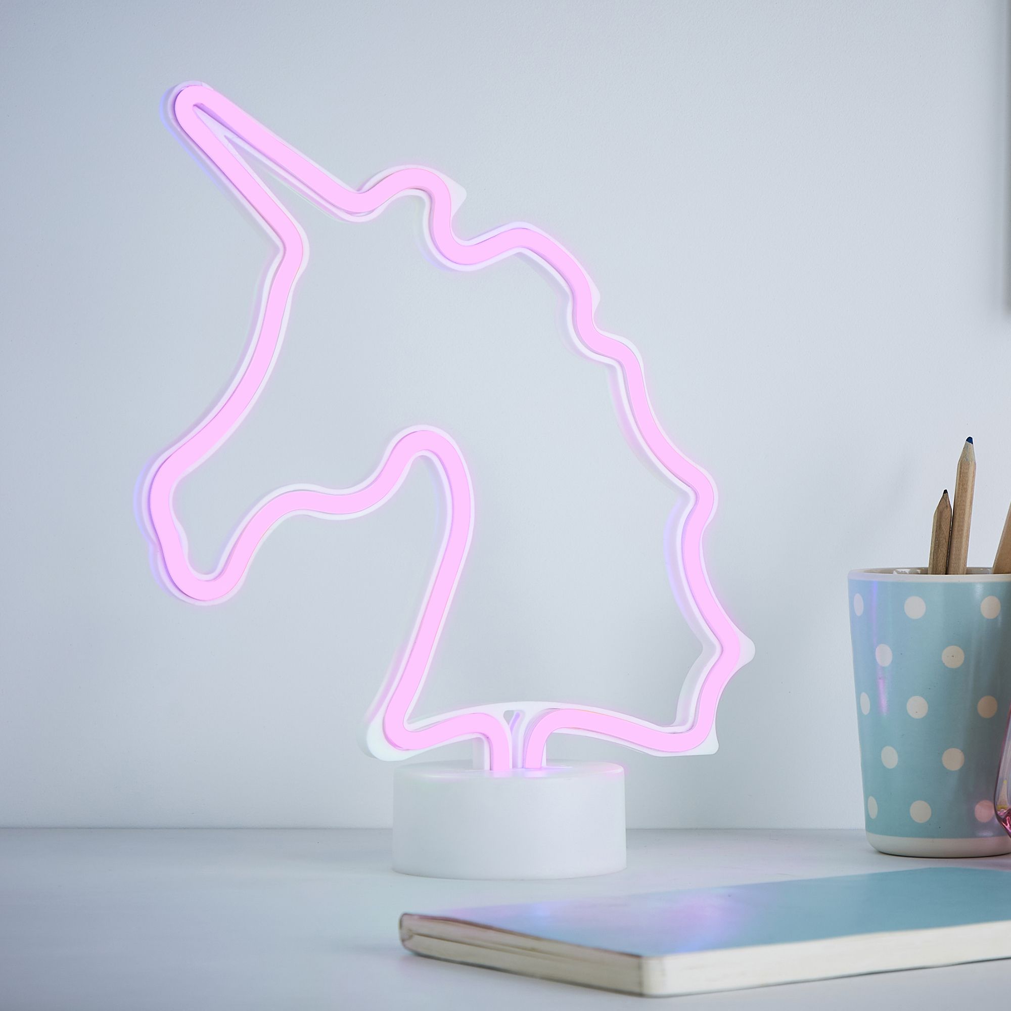 Pink shop unicorn light