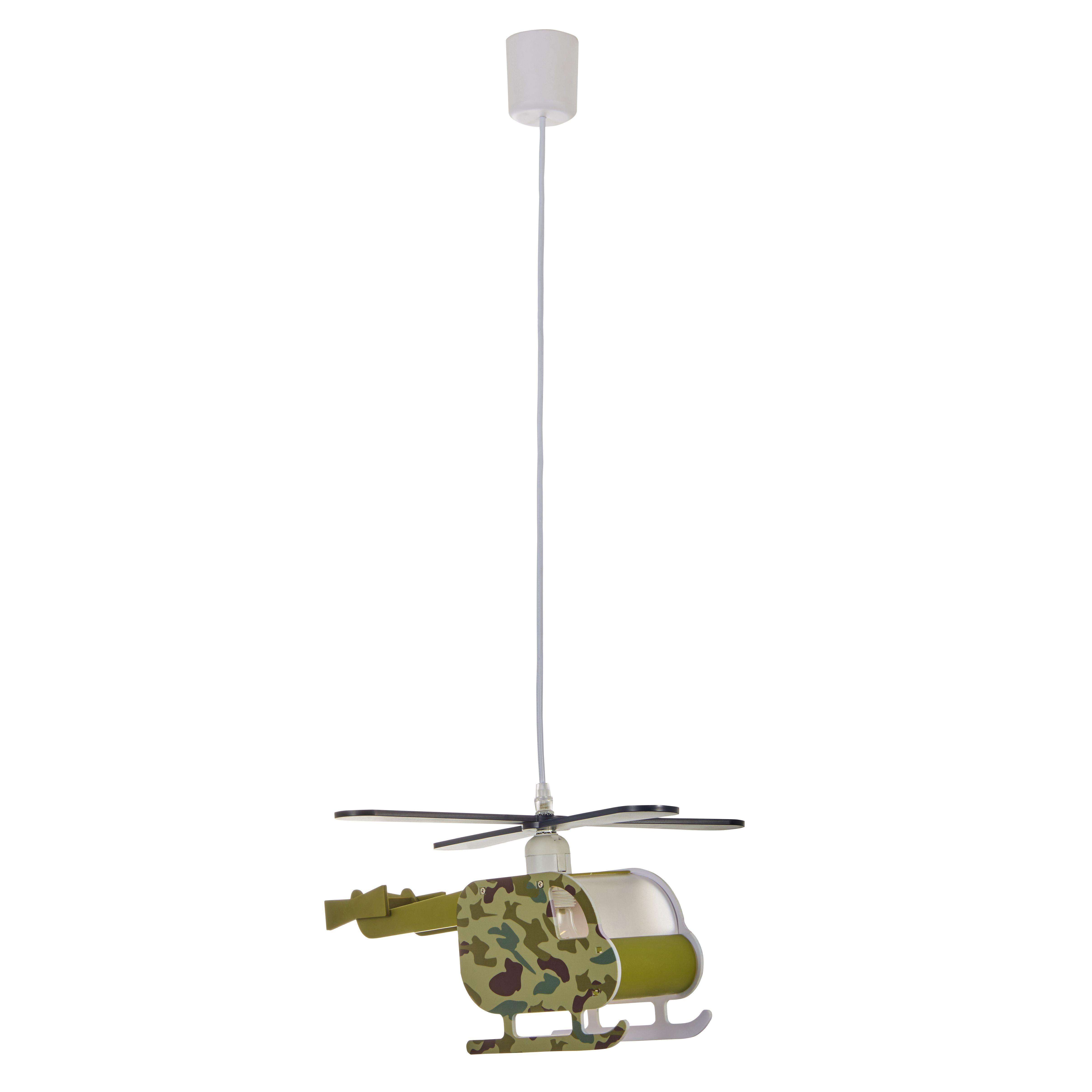 Glow Elior Helicopter Matt Multicolour Light pendant, (Dia)420mm