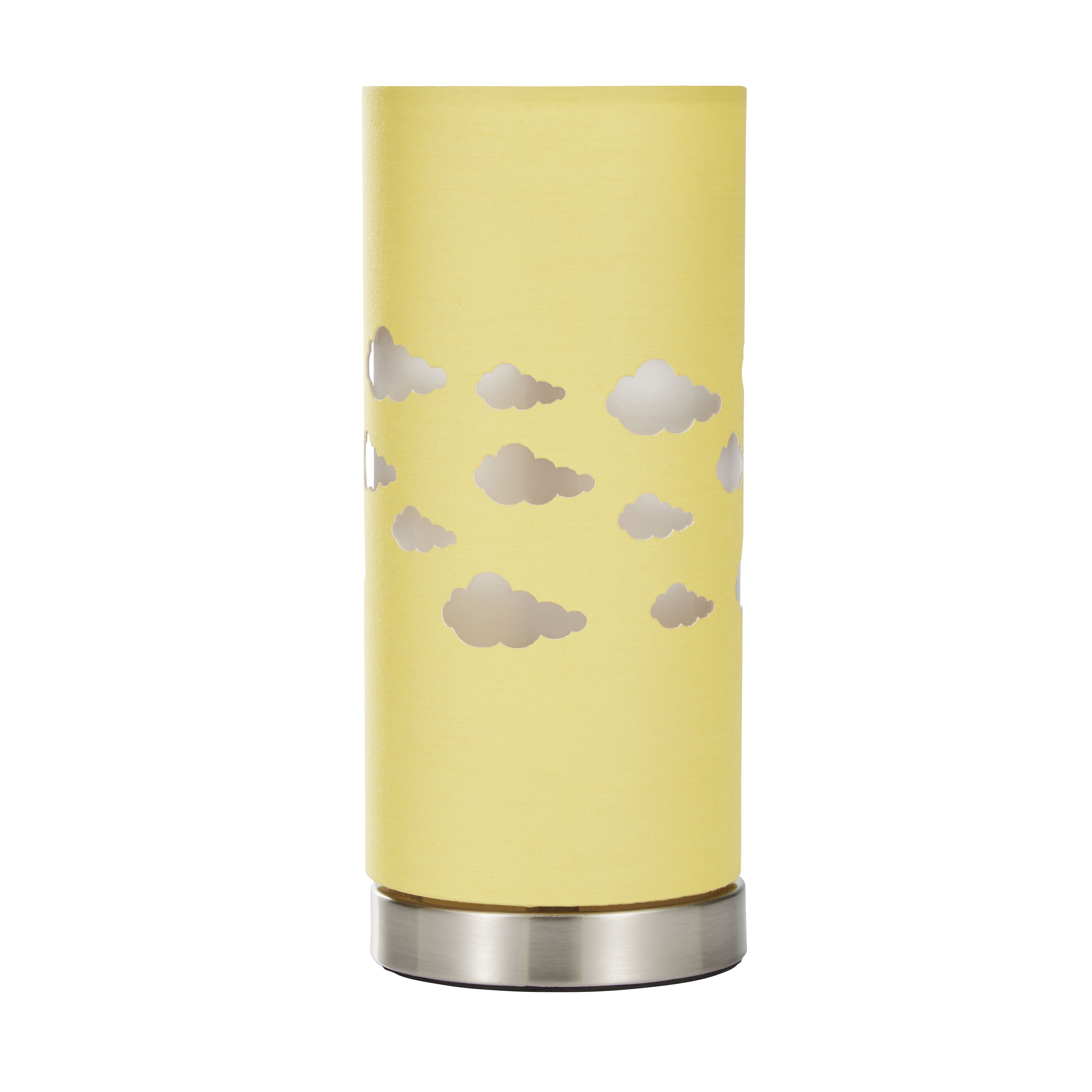Glow Hannel Cloud Yellow LED Circular Table lamp