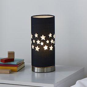 Glow Iliana Star Navy LED Circular Table lamp