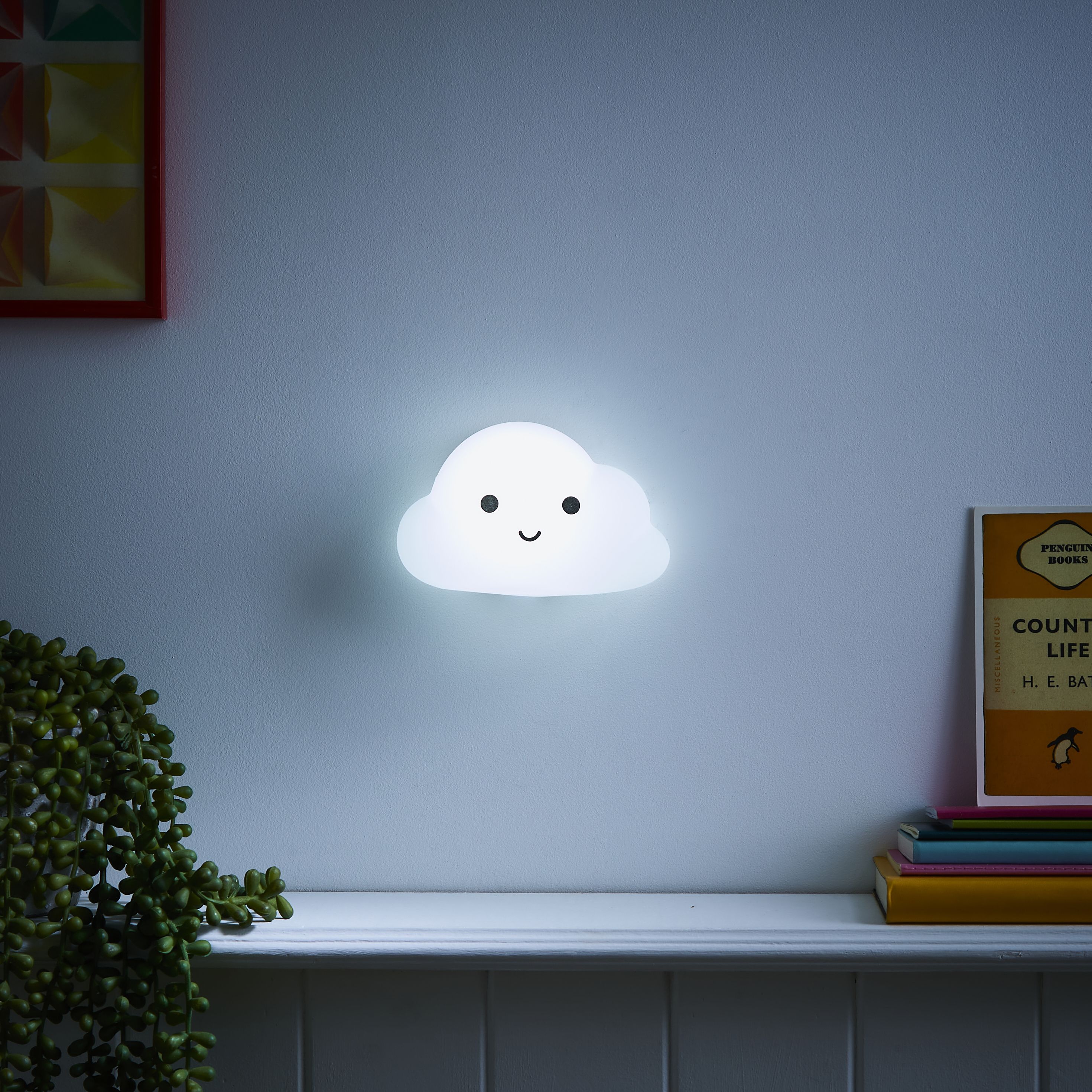 Glow Lumi Multicolour Cloud Integrated LED USB night light