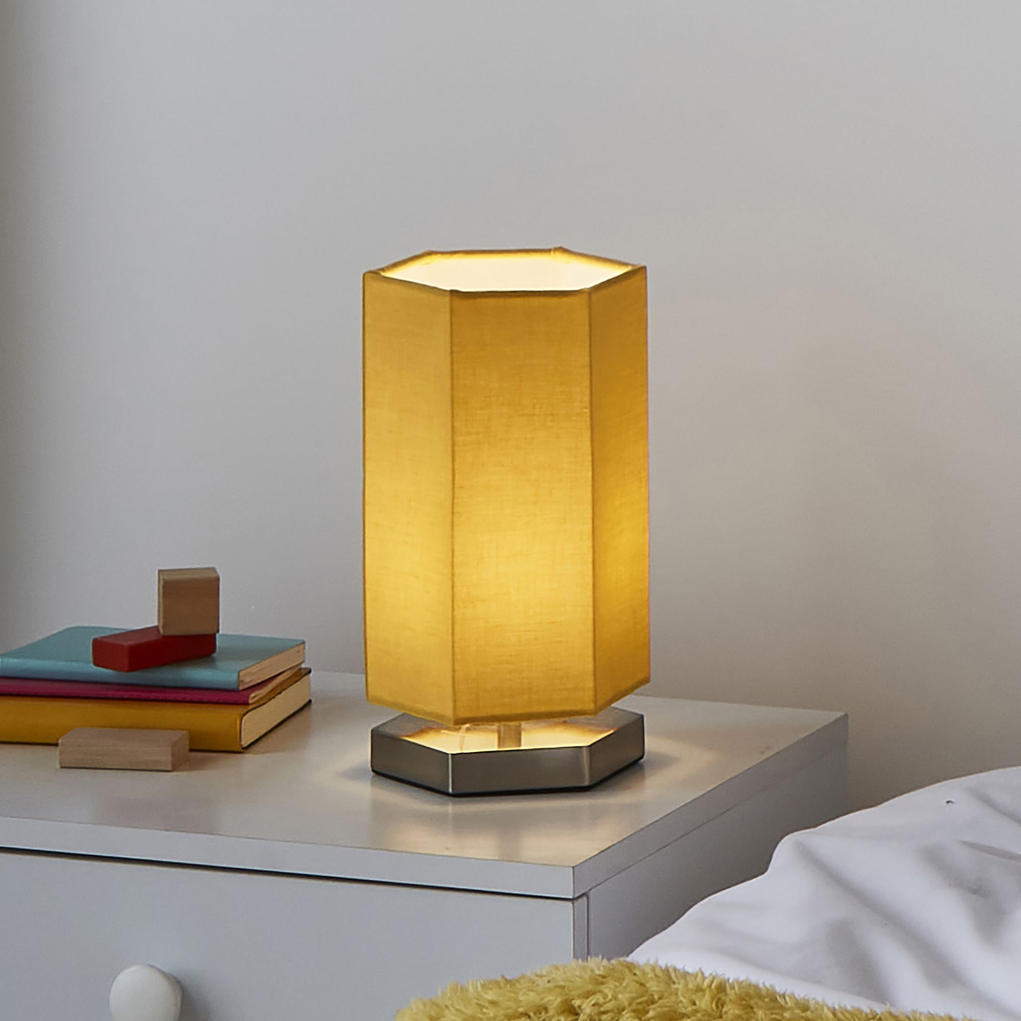 Colourful bedside hot sale lamps