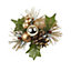 Gold Foliage Christmas tree clip