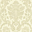 Gold Kensington Gold effect Textured Wallpaper
