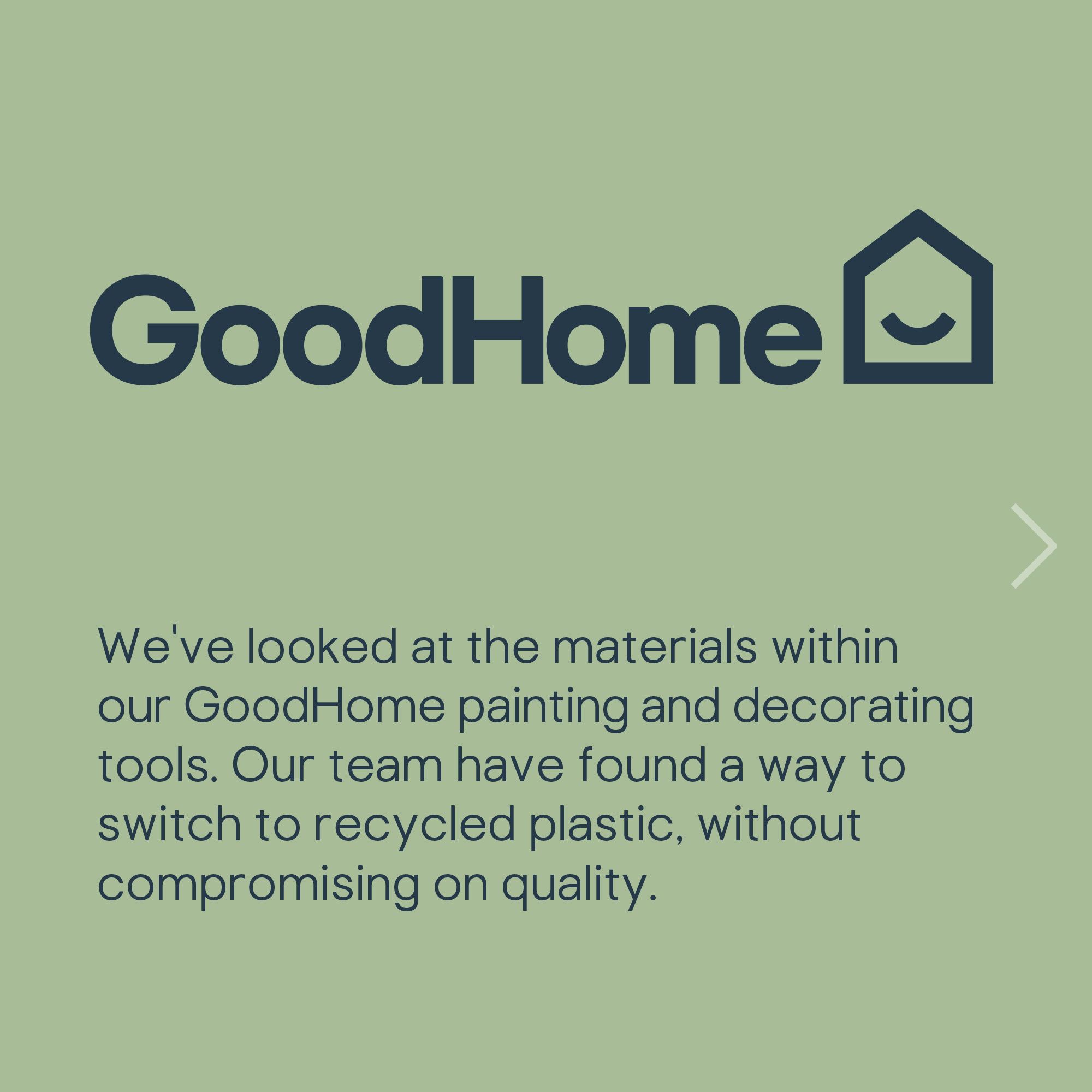 GoodHome 1½" Fine filament tip Angled paint brush