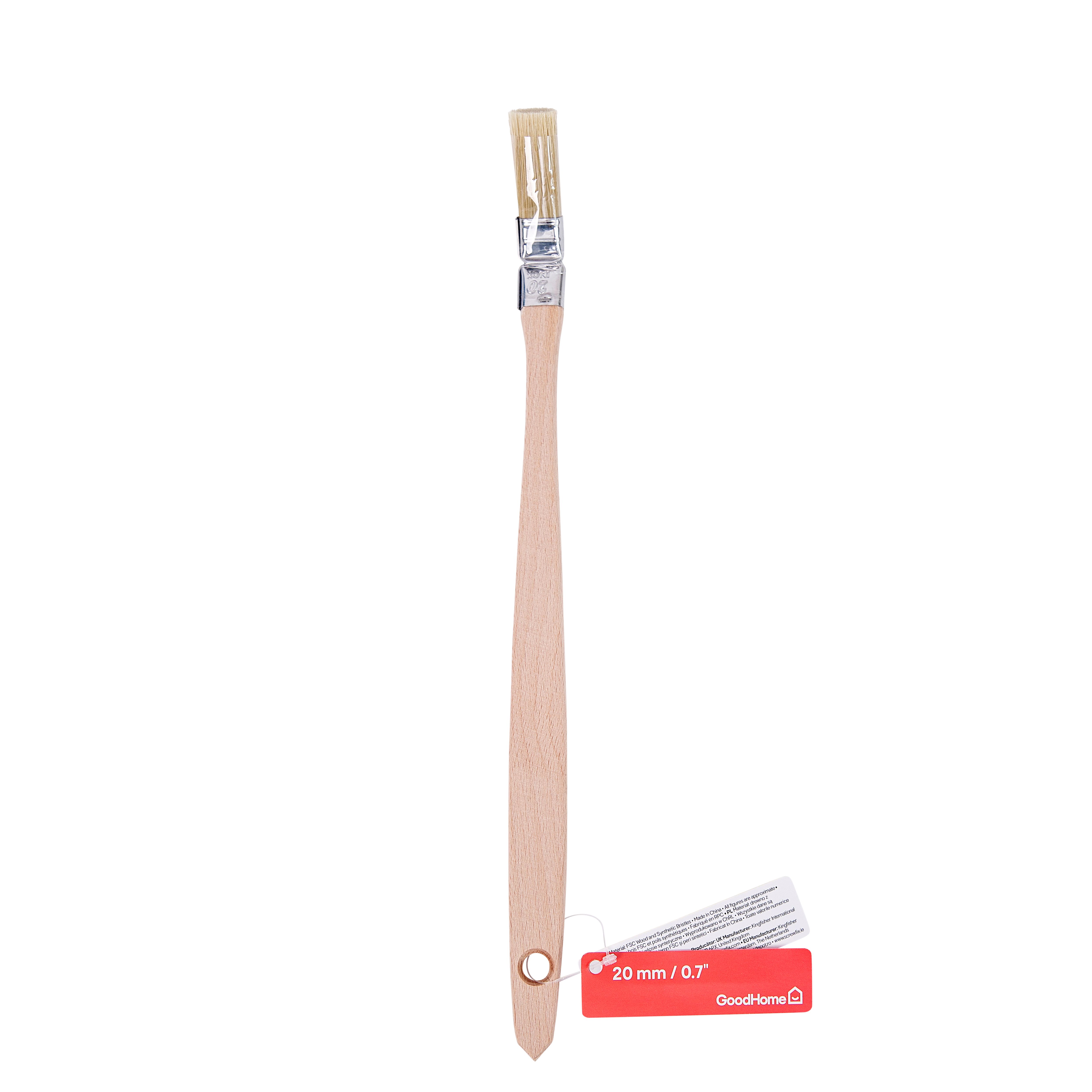 GoodHome 1" Fine filament tip Long reach paint brush