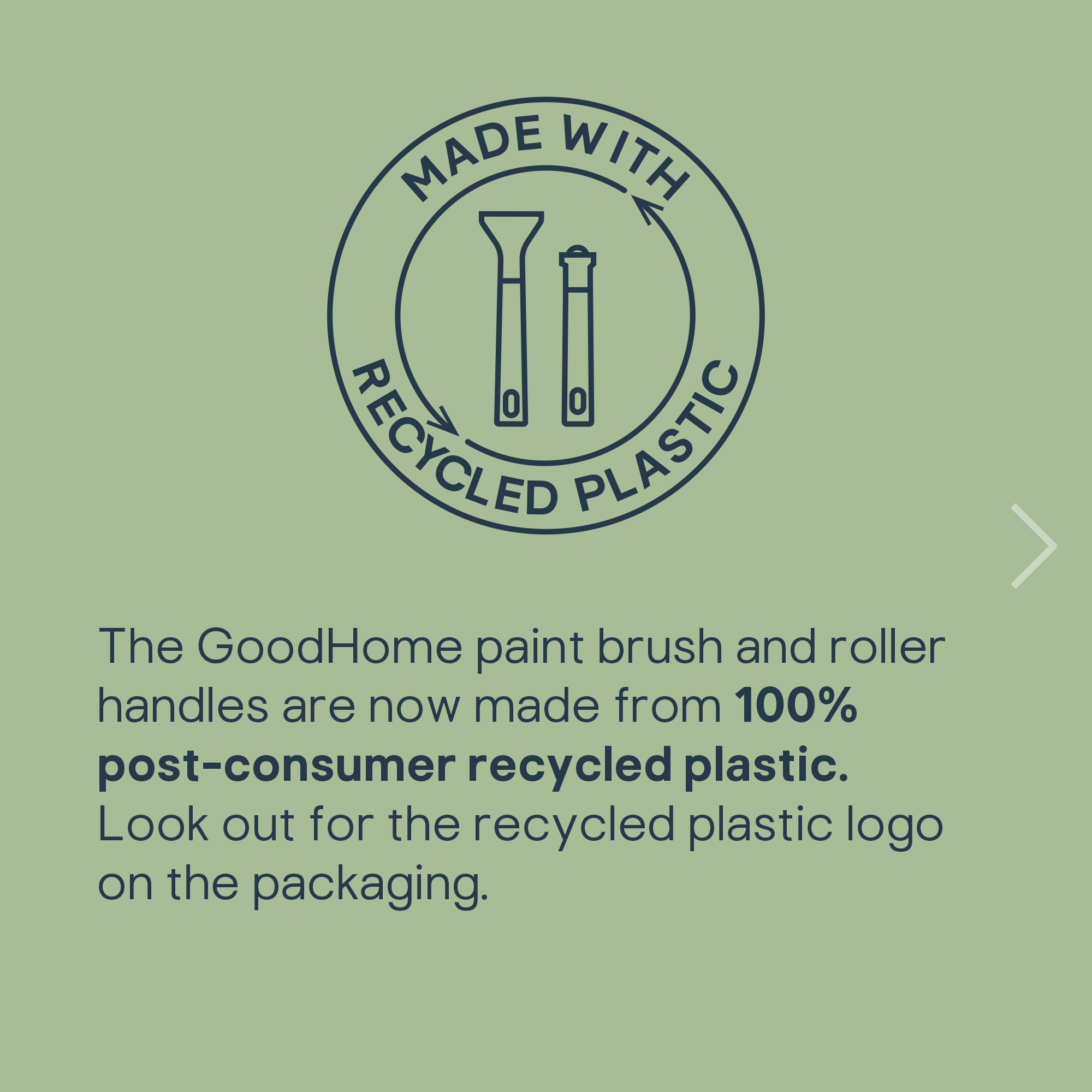 GoodHome 1⅜" Fine filament tip Paint brush