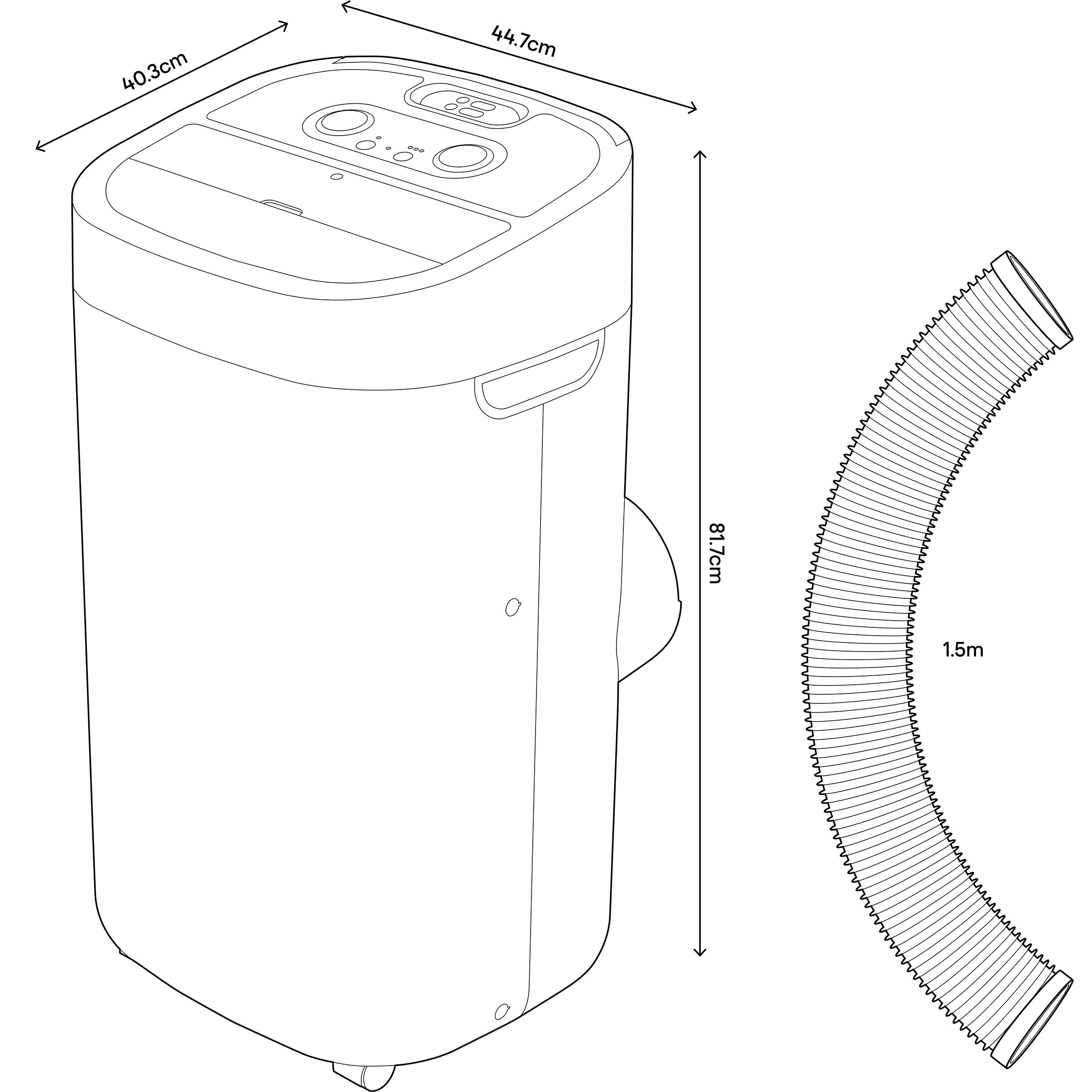 GoodHome 12000BTU Air conditioner