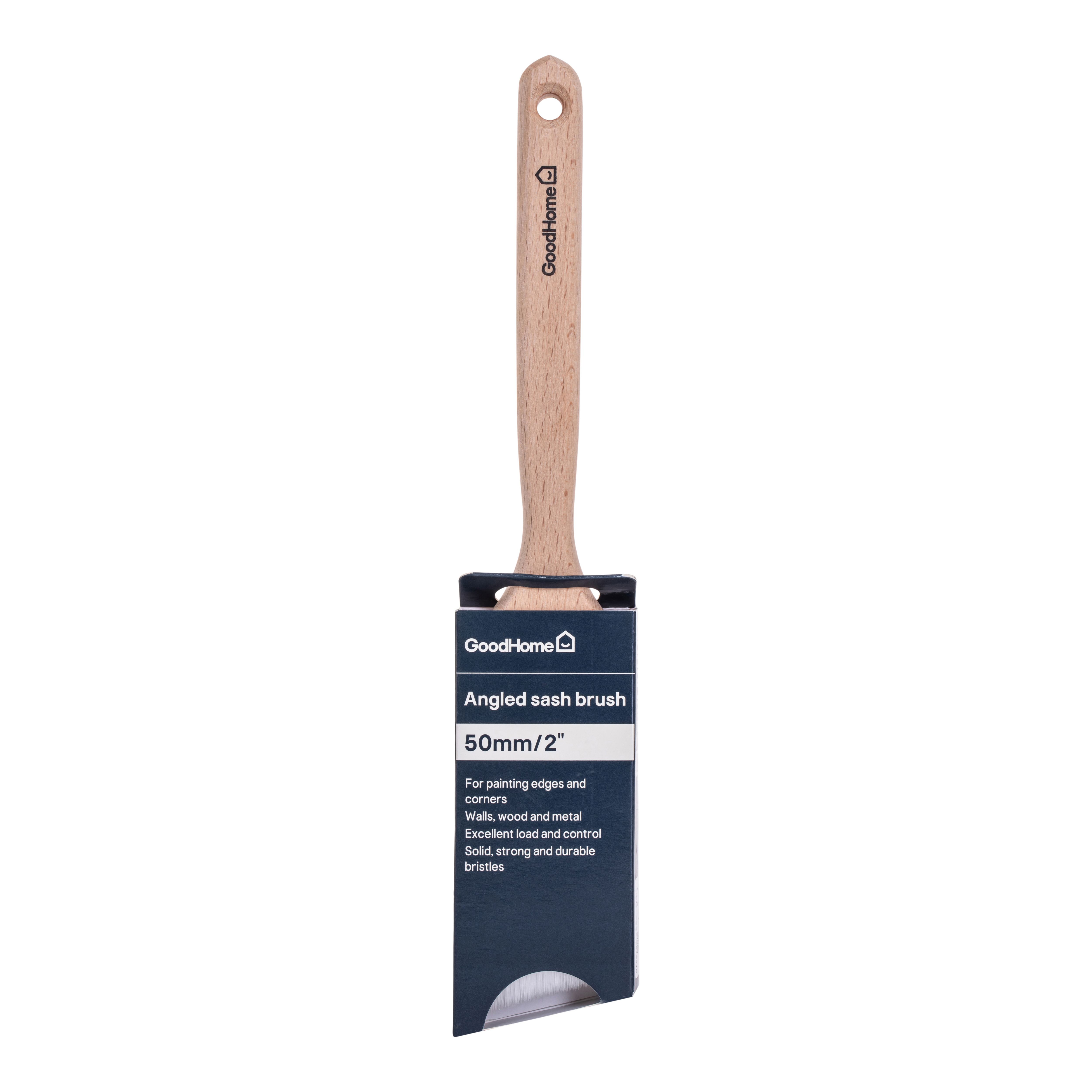 GoodHome 2" Fine filament tip Comfort Angled paint brush