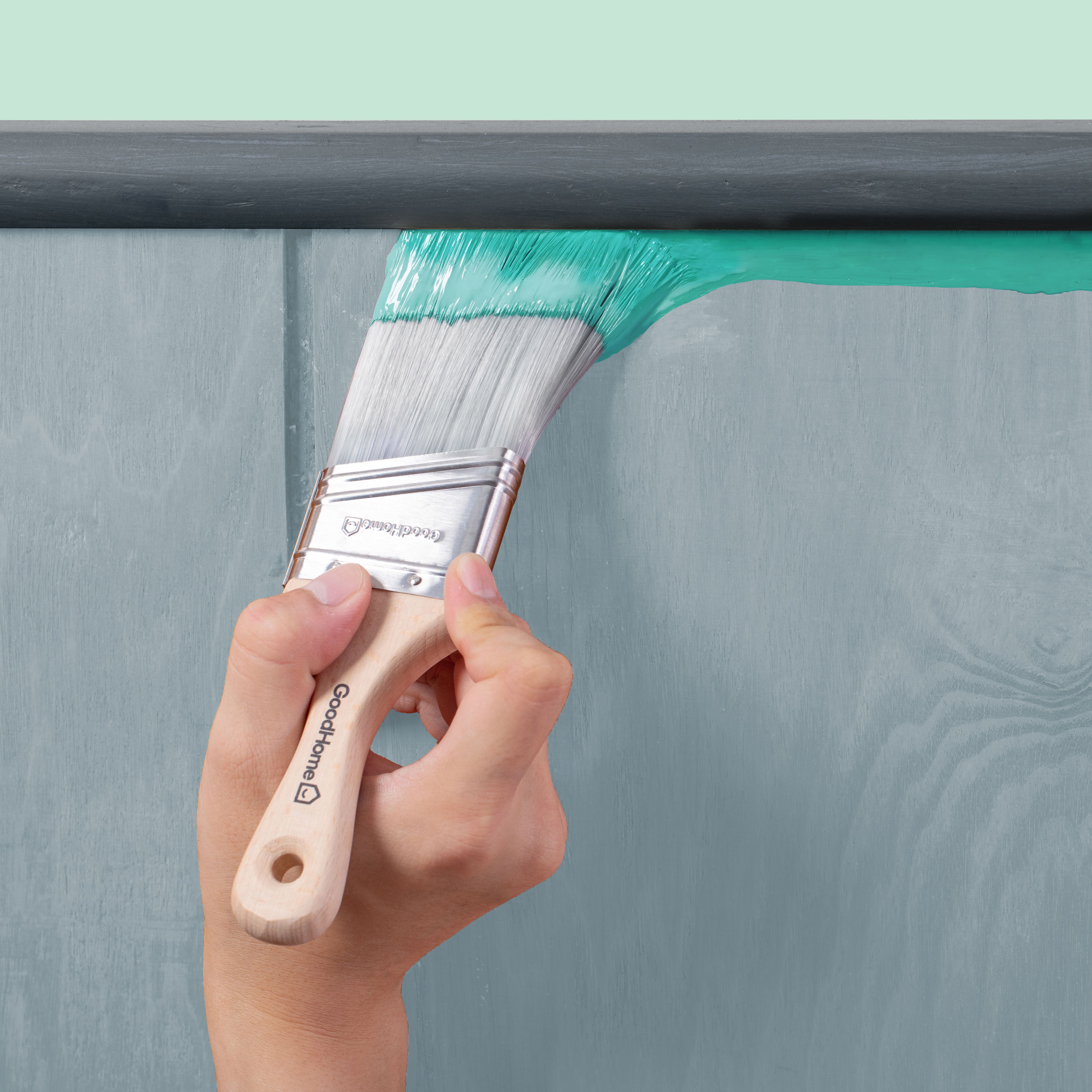 GoodHome 2" Fine filament tip Comfort Flat paint brush