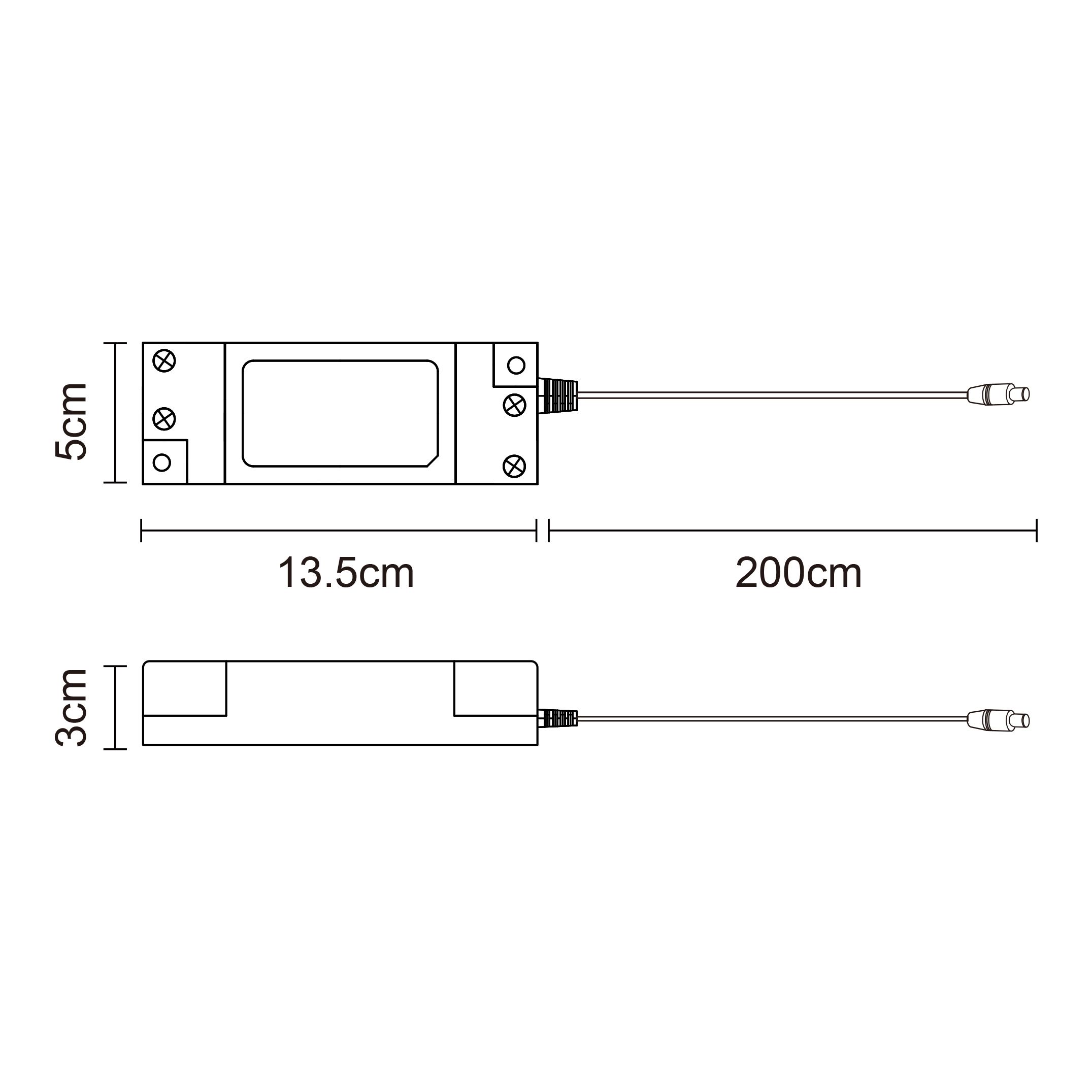 GoodHome 36W 7 light Driver 12V