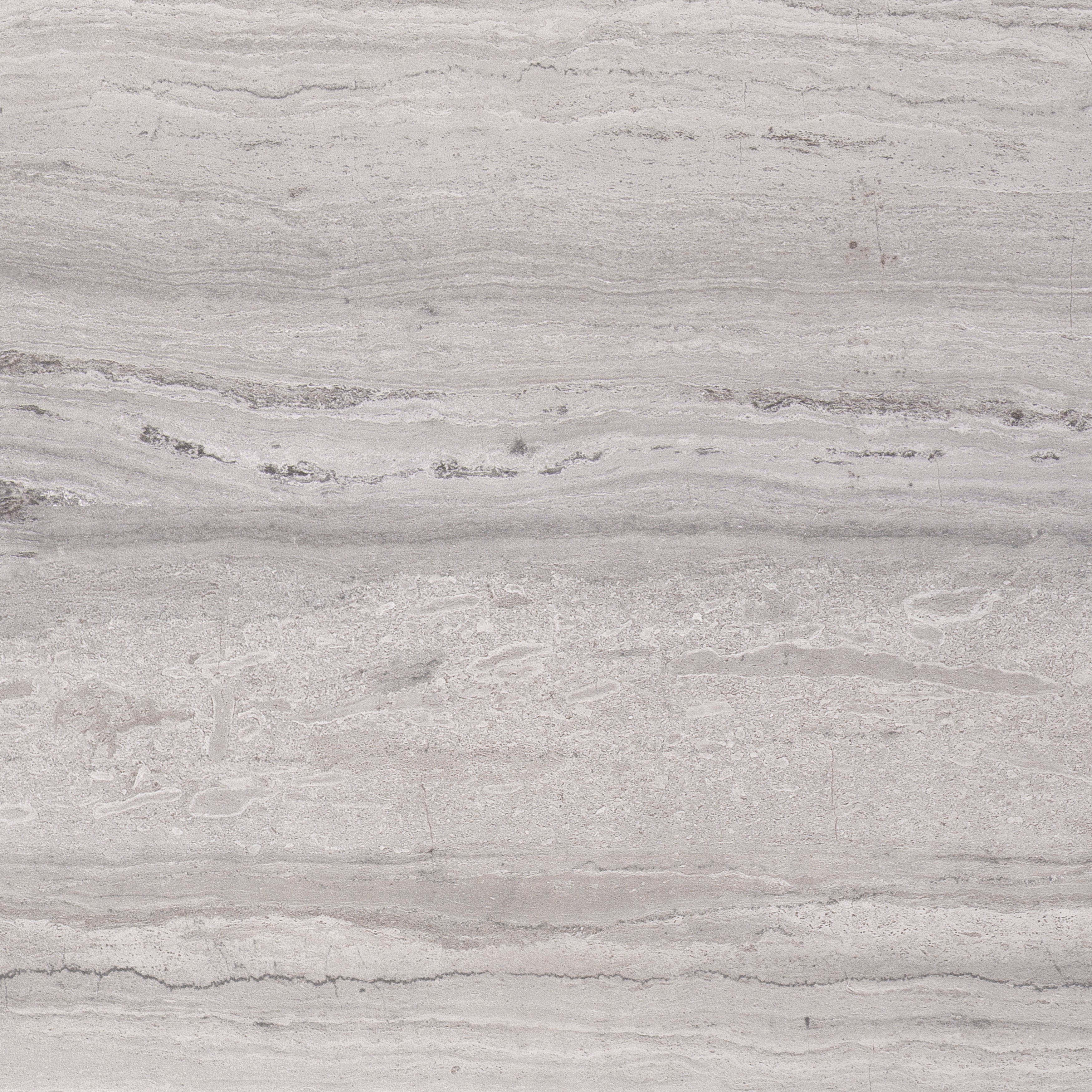 GoodHome 38mm Berberis Matt Grey Travertine effect Laminate & particle board Square edge Kitchen Worktop, (L)3000mm