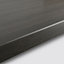 GoodHome 38mm Kabsa Matt Grey Oak effect Laminate & particle board Post-formed Kitchen Breakfast bar, (L)2000mm