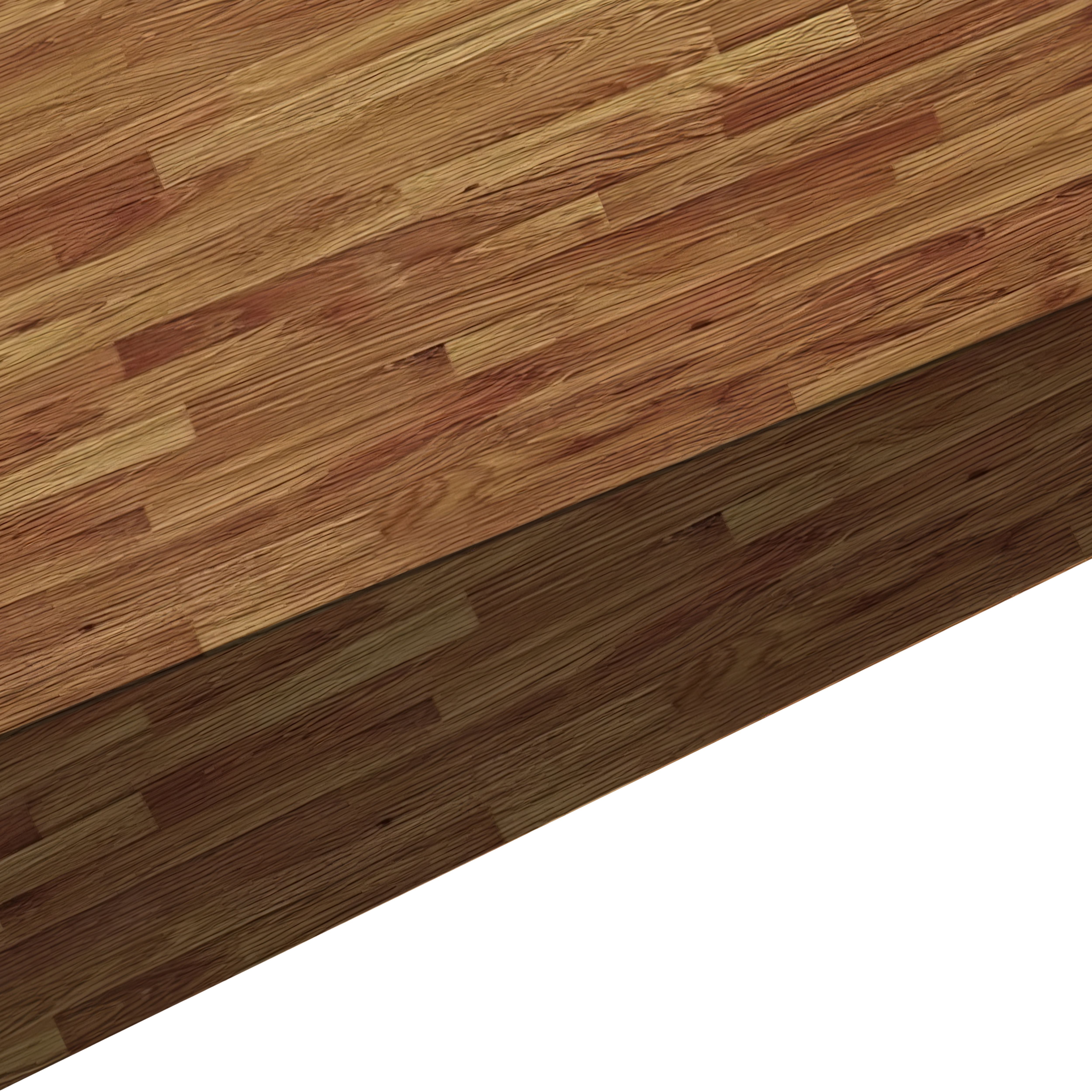 GoodHome 38mm Kala Matt Honey Wood effect Chipboard & laminate Square edge Kitchen Worktop, (L)3000mm