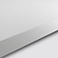 GoodHome 38mm Super matt White Chipboard & laminate Square edge Kitchen Worktop, (L)3000mm